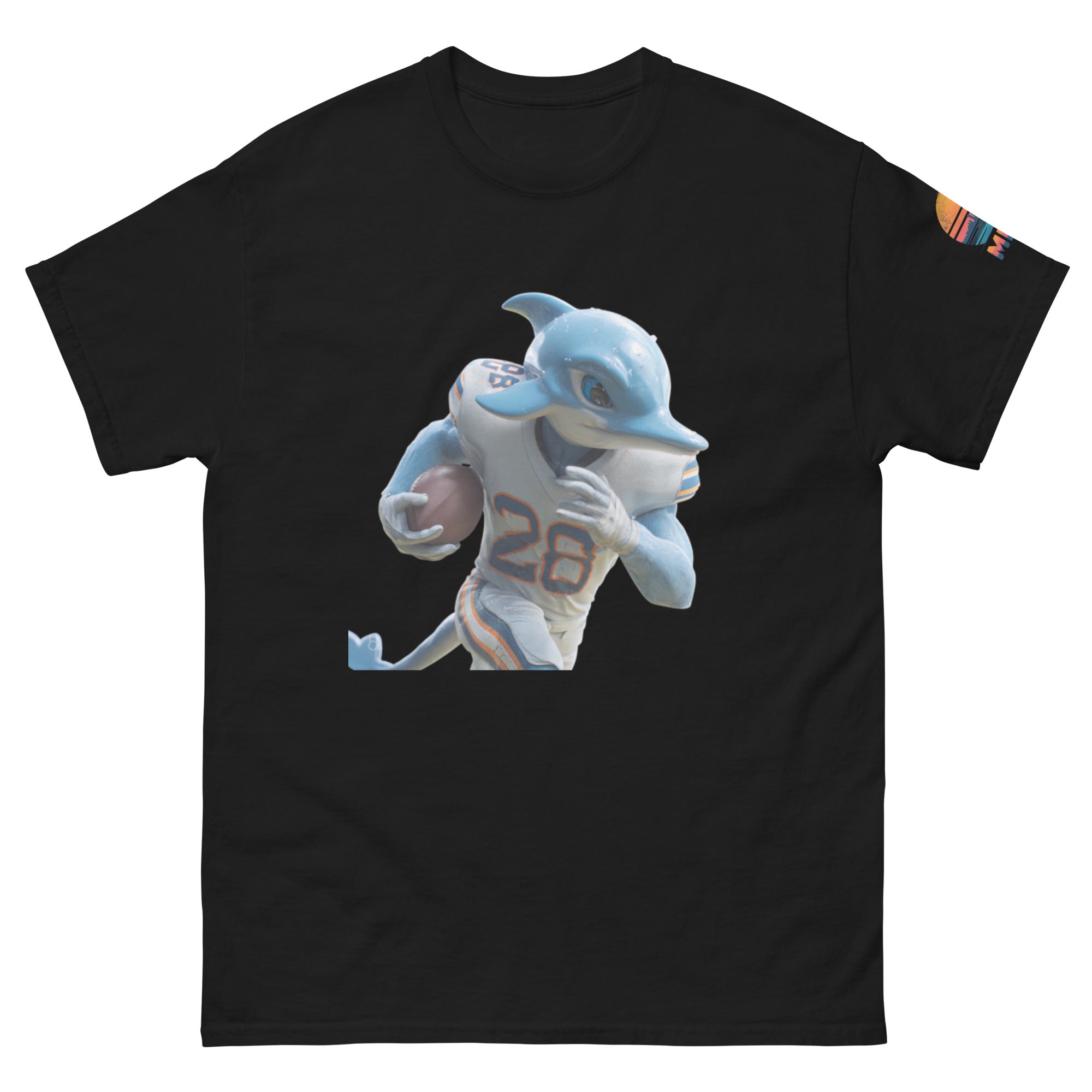 Dolphin 1 M Unisex classic tee Black