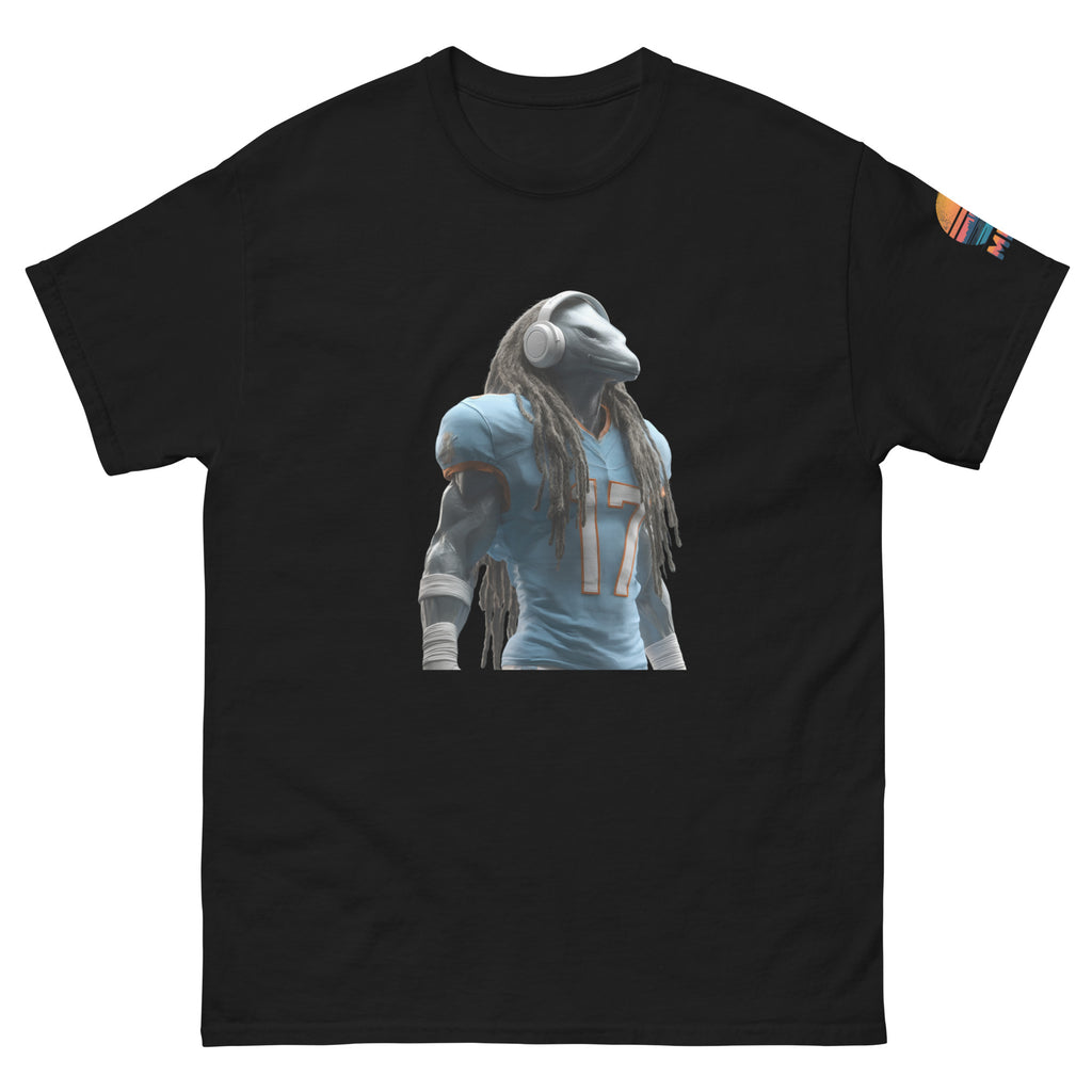 Dolphin 6 M Unisex classic tee Black
