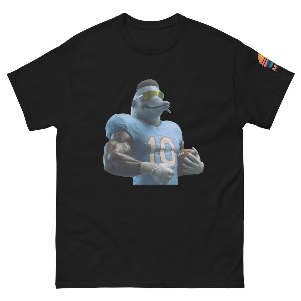 Dolphin 9 M Unisex classic tee Black