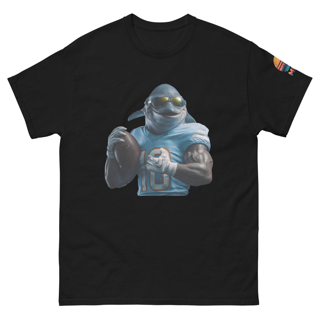 Dolphin 10 M Unisex classic tee Black