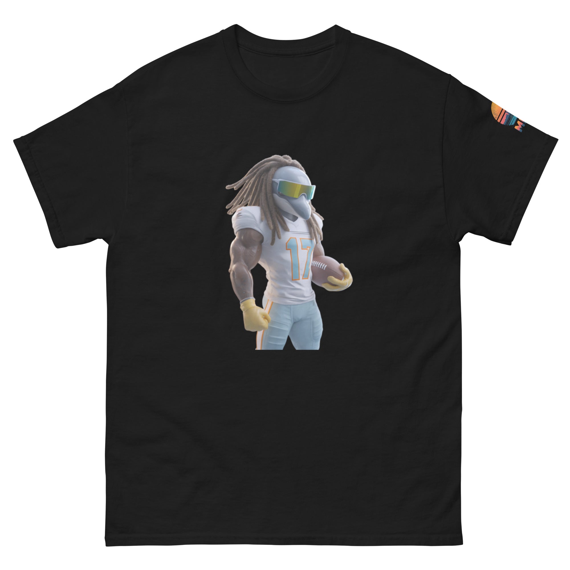 Dolphin 11 M Unisex classic tee Black