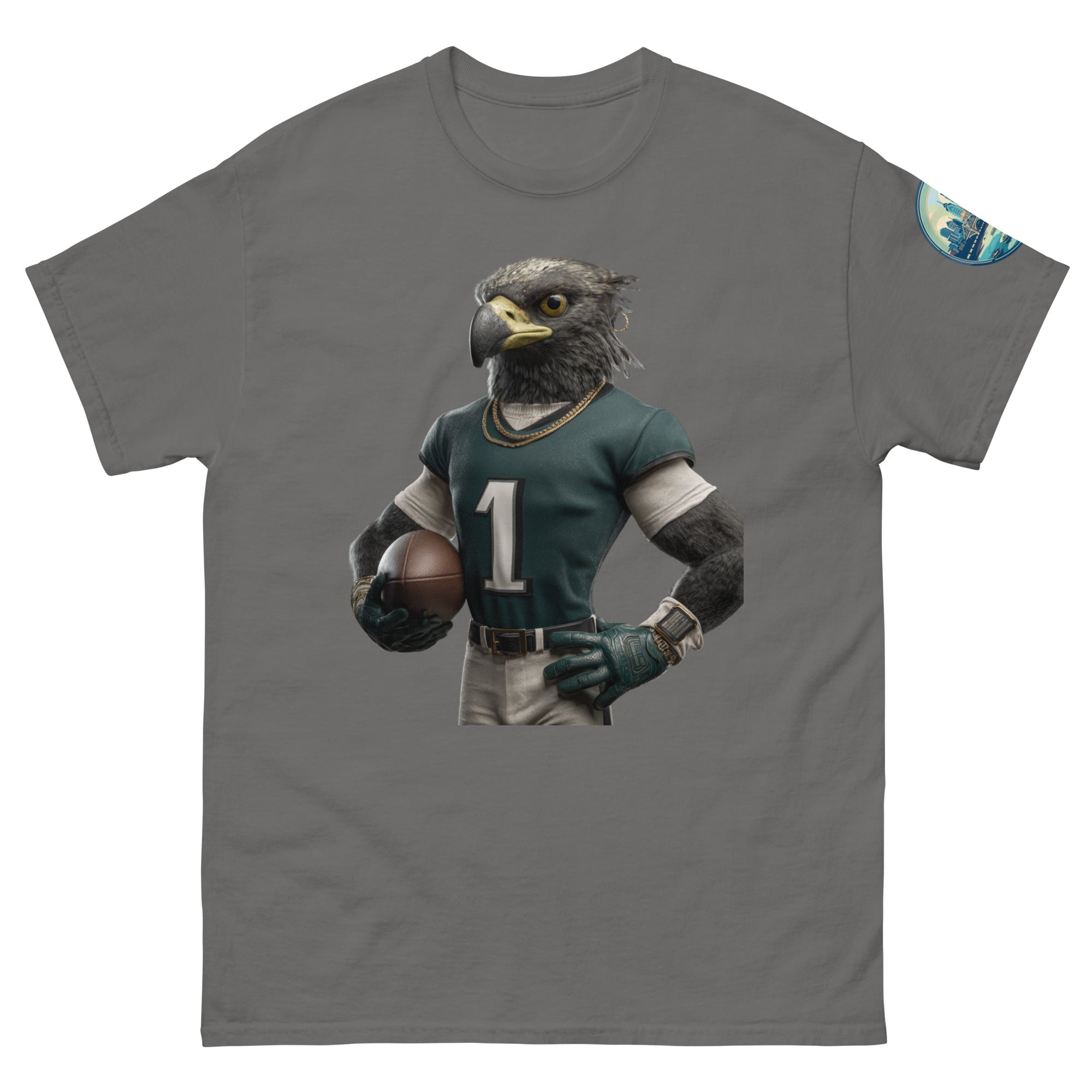 Eagle 4 Men Unisex classic tee Charcoal
