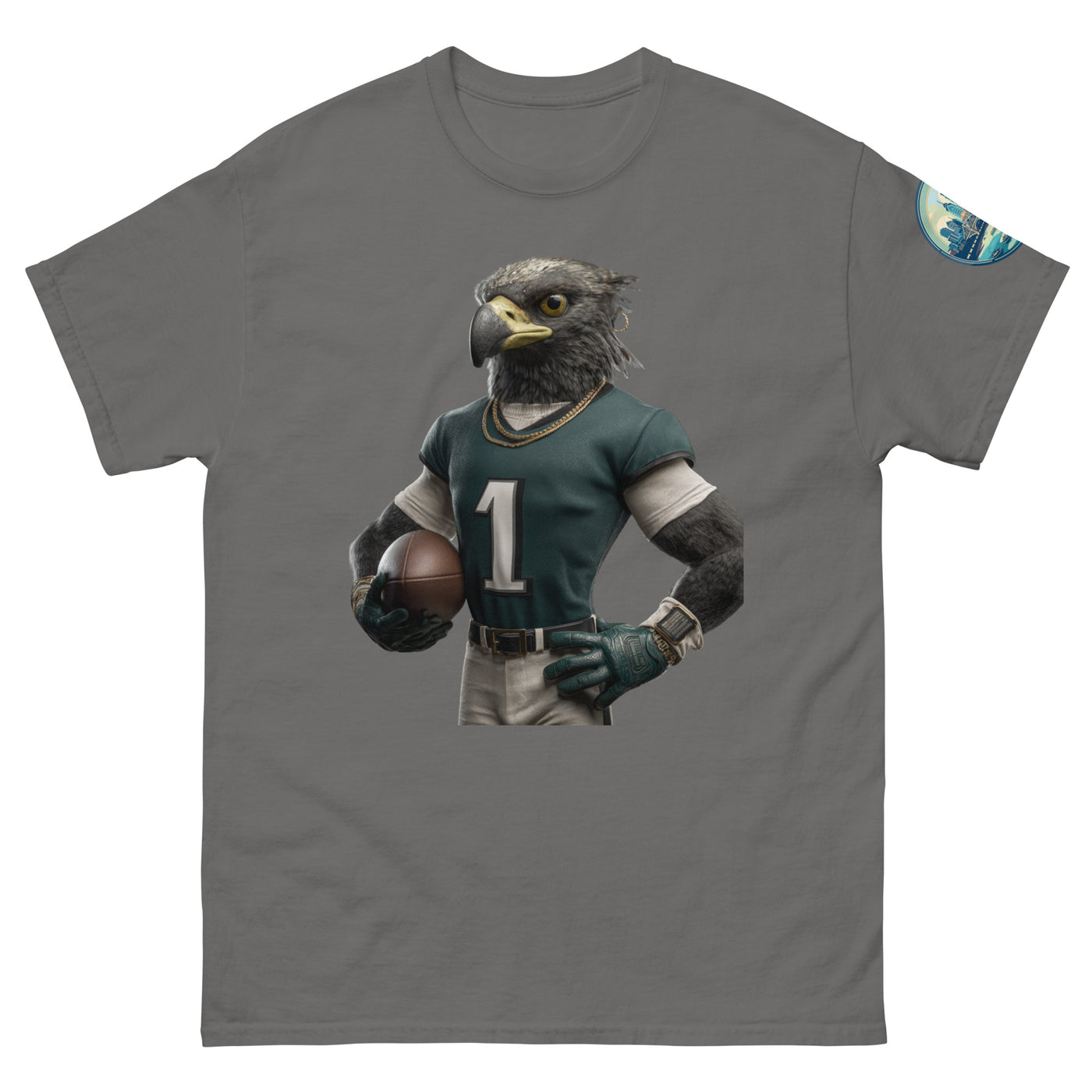 Eagle 4 Men Unisex classic tee Charcoal