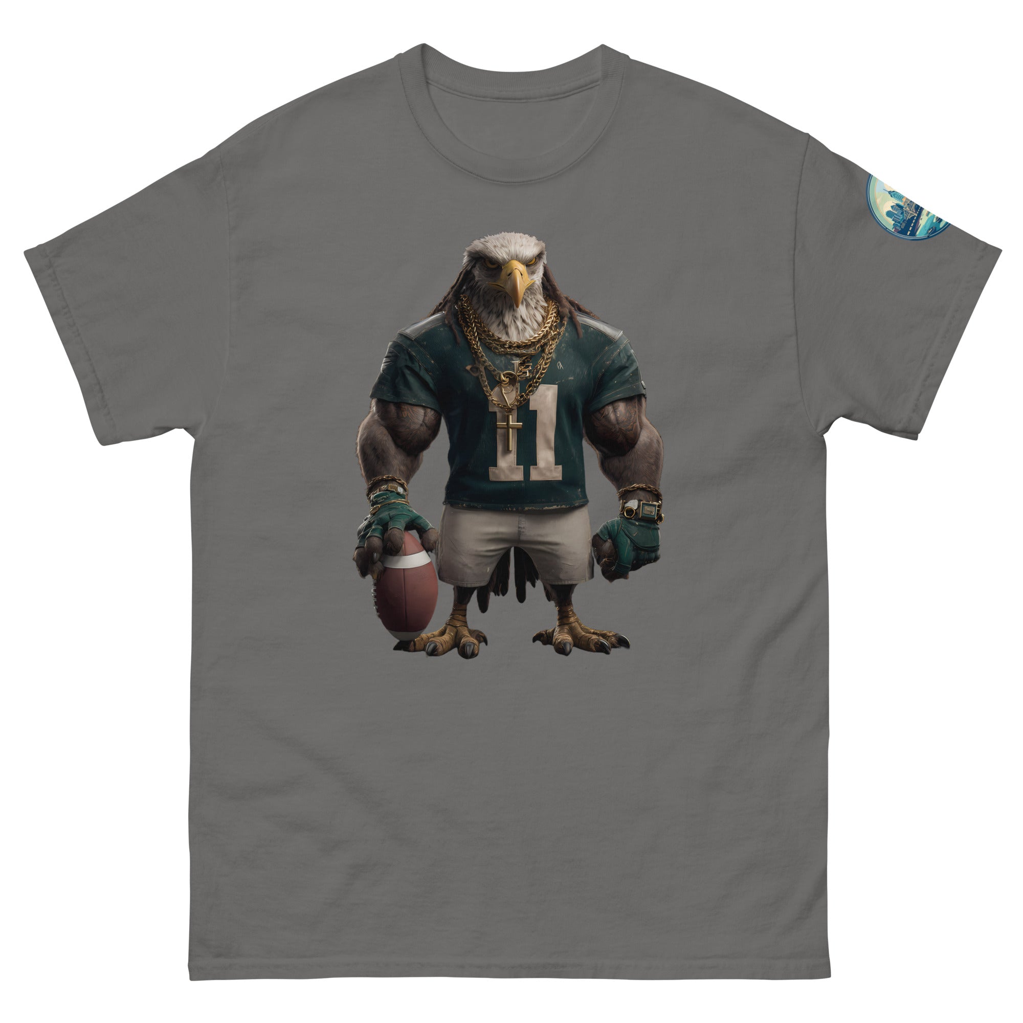 Eagle 8 M Unisex classic tee Charcoal