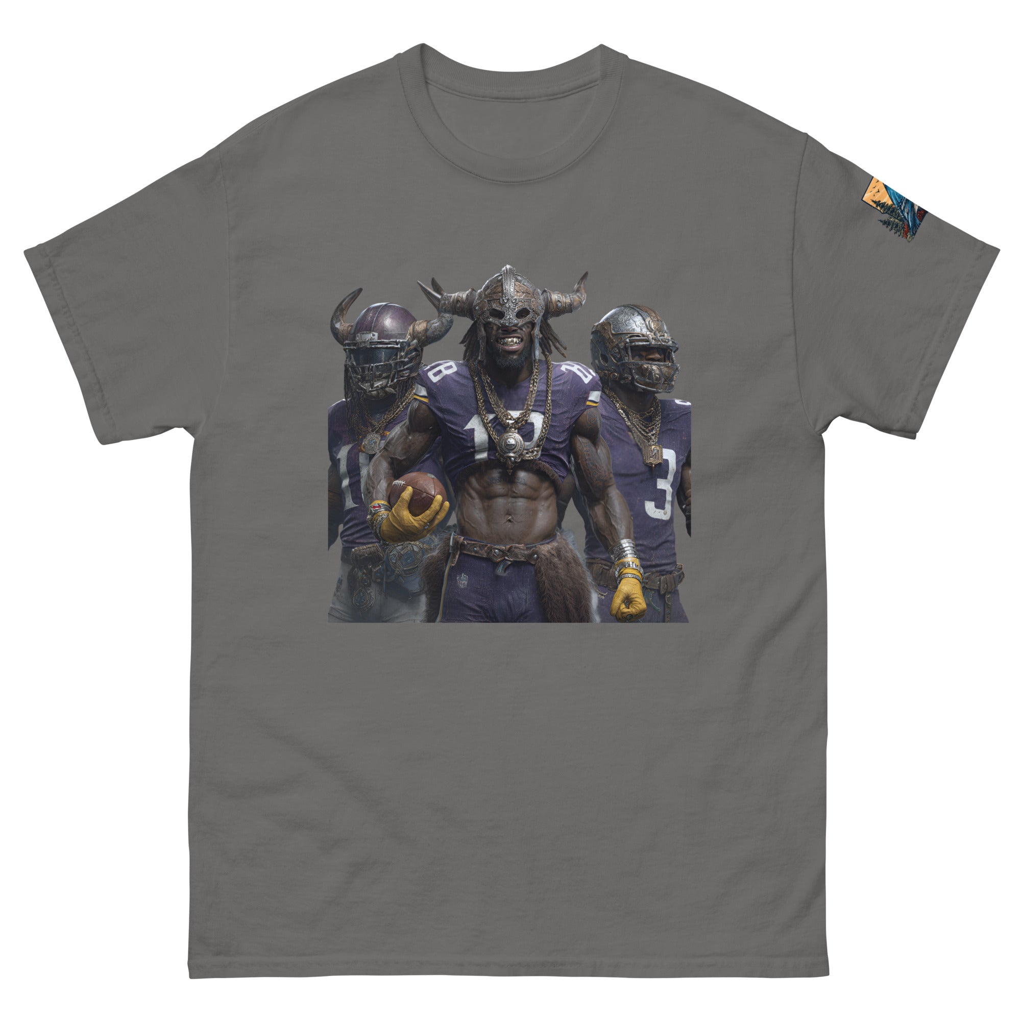 Viking 5 M Unisex classic tee Charcoal