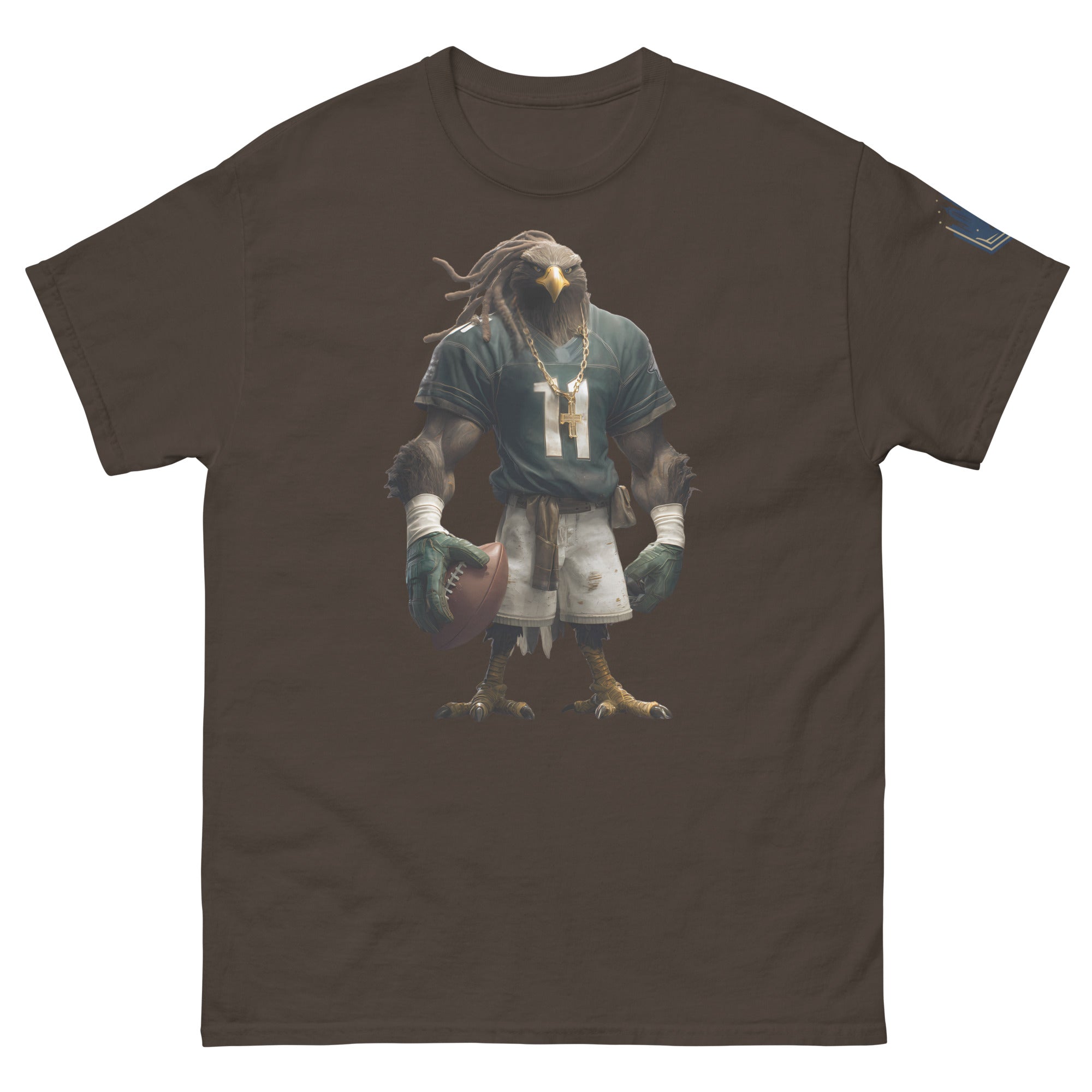 Eagle 7 M Unisex classic tee Dark Chocolate