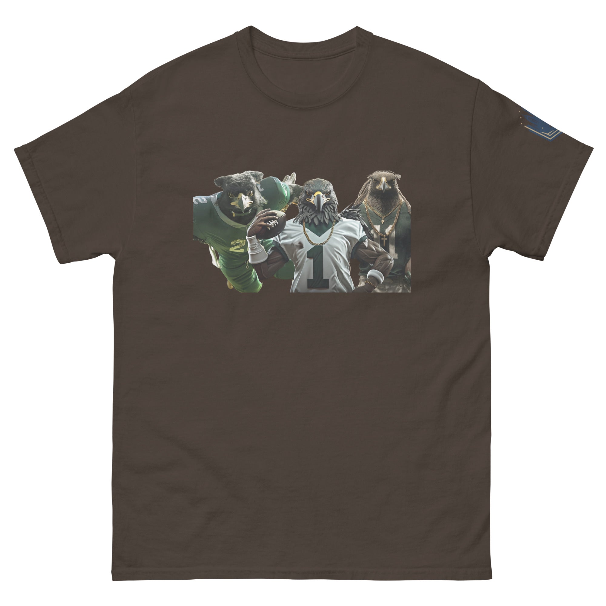 Eagle 13 M Unisex classic tee Dark Chocolate