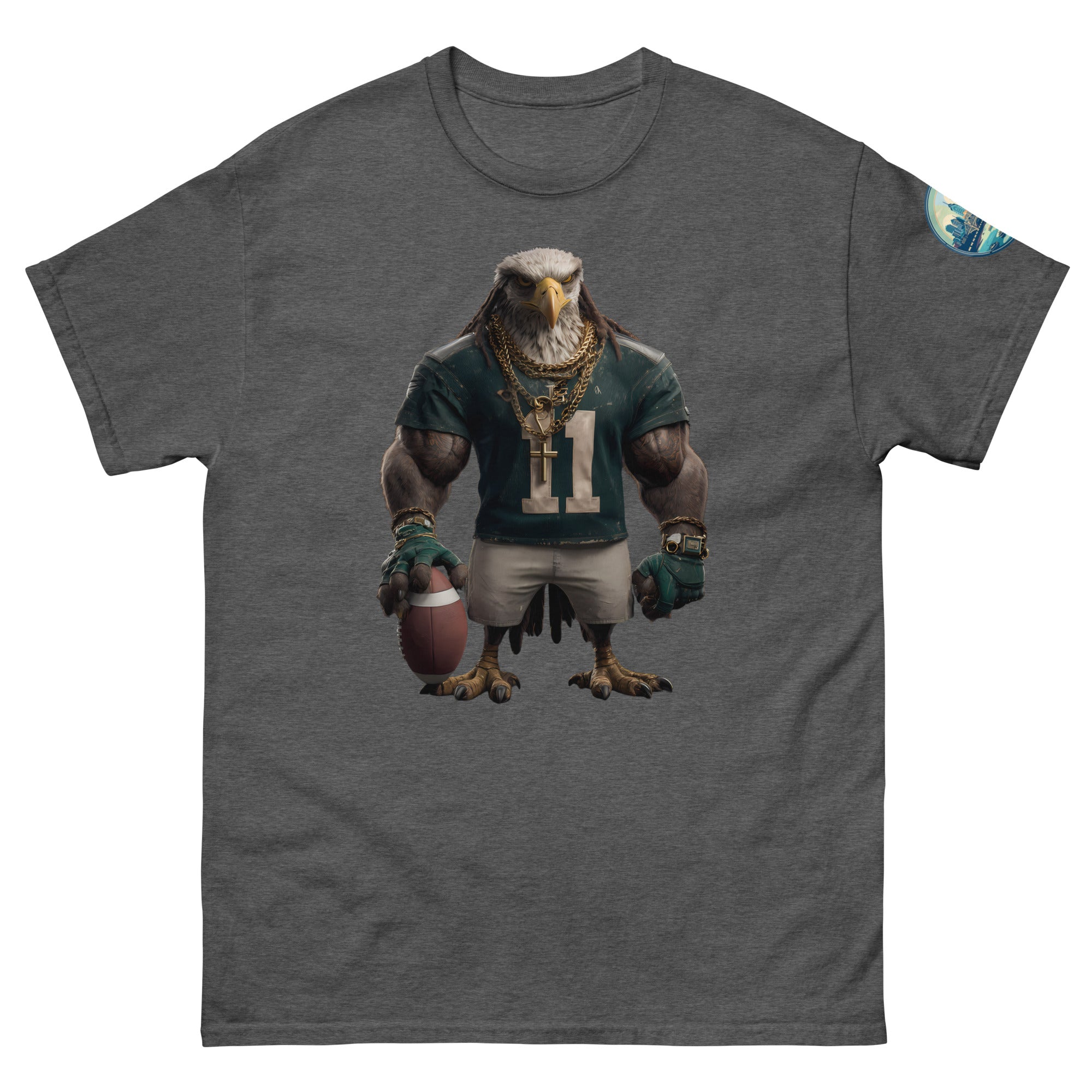Eagle 8 M Unisex classic tee Dark Heather