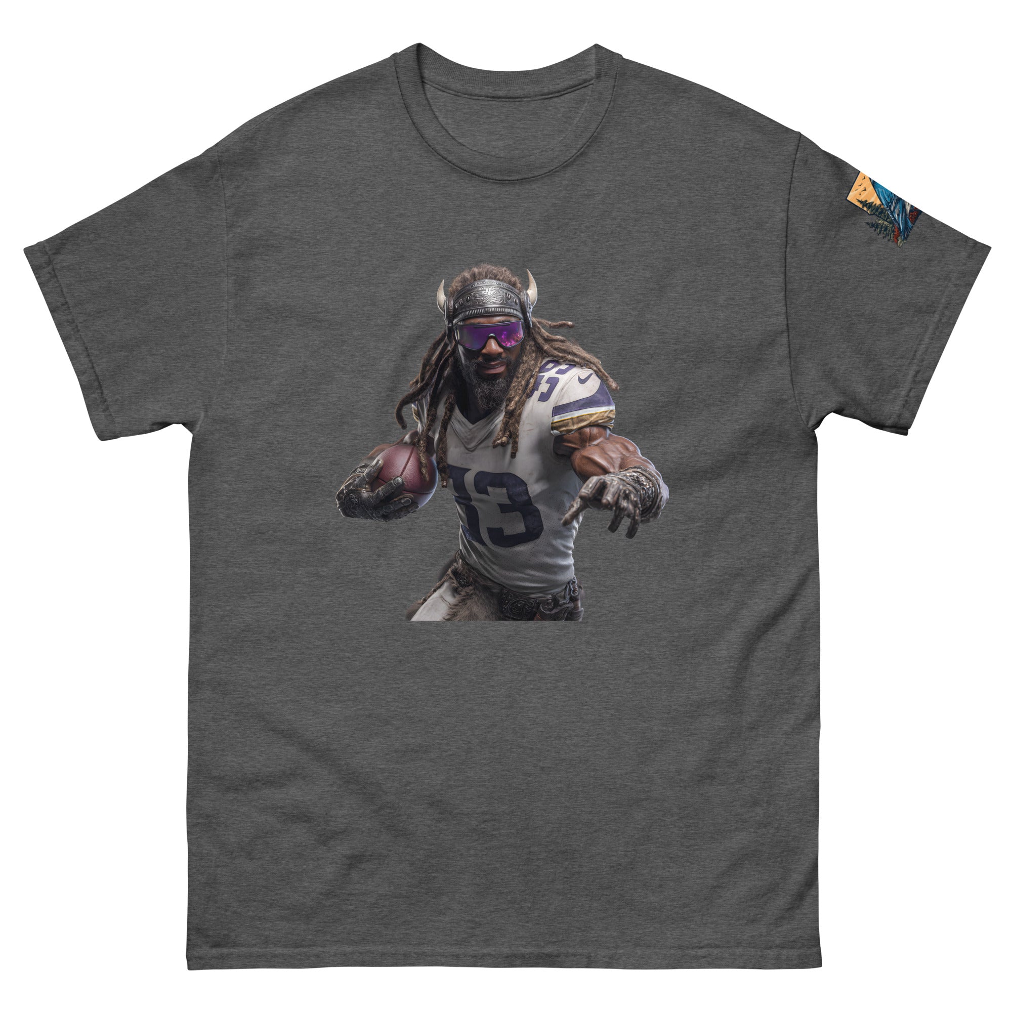 Viking 3 M Unisex classic tee Dark Heather