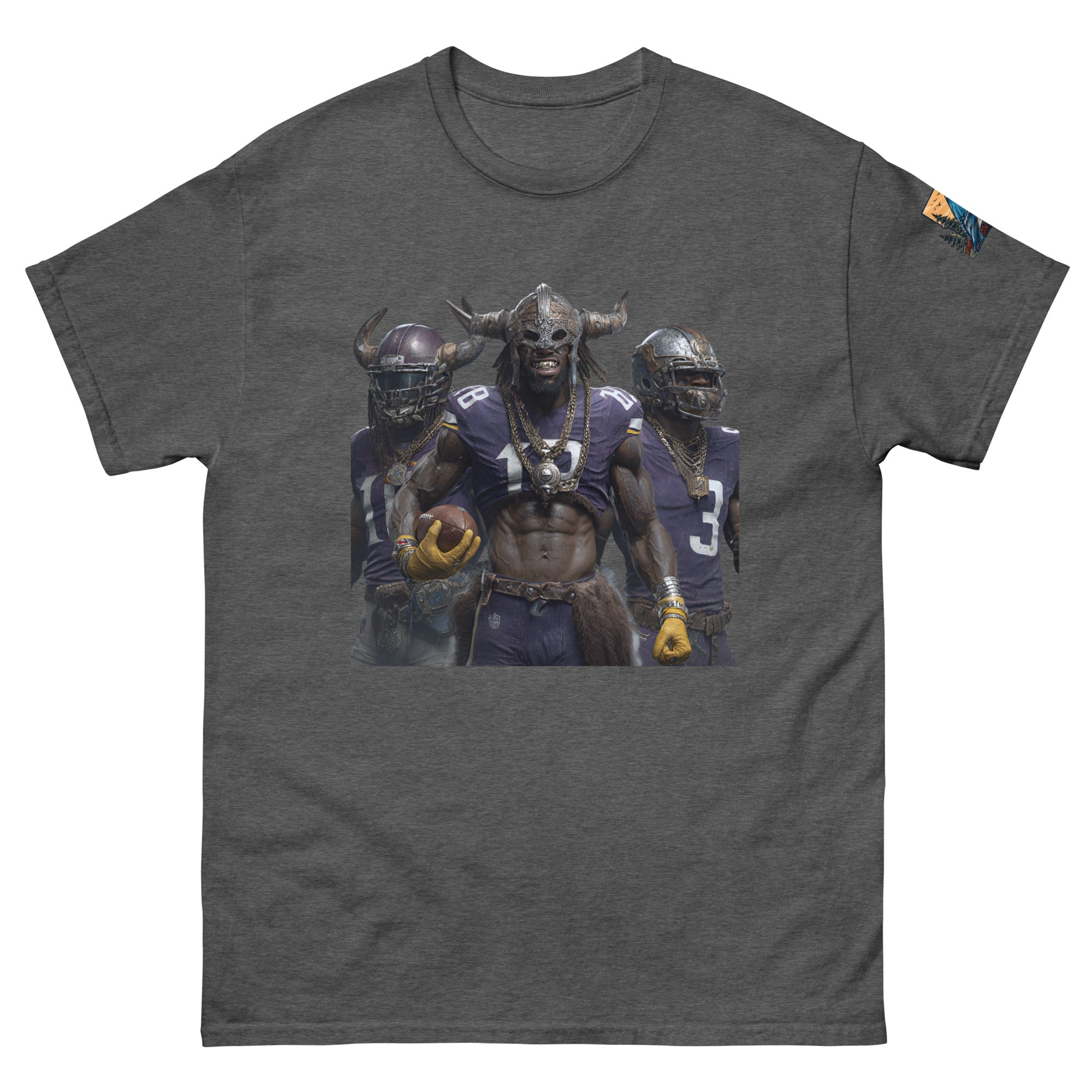 Viking 5 M Unisex classic tee Dark Heather