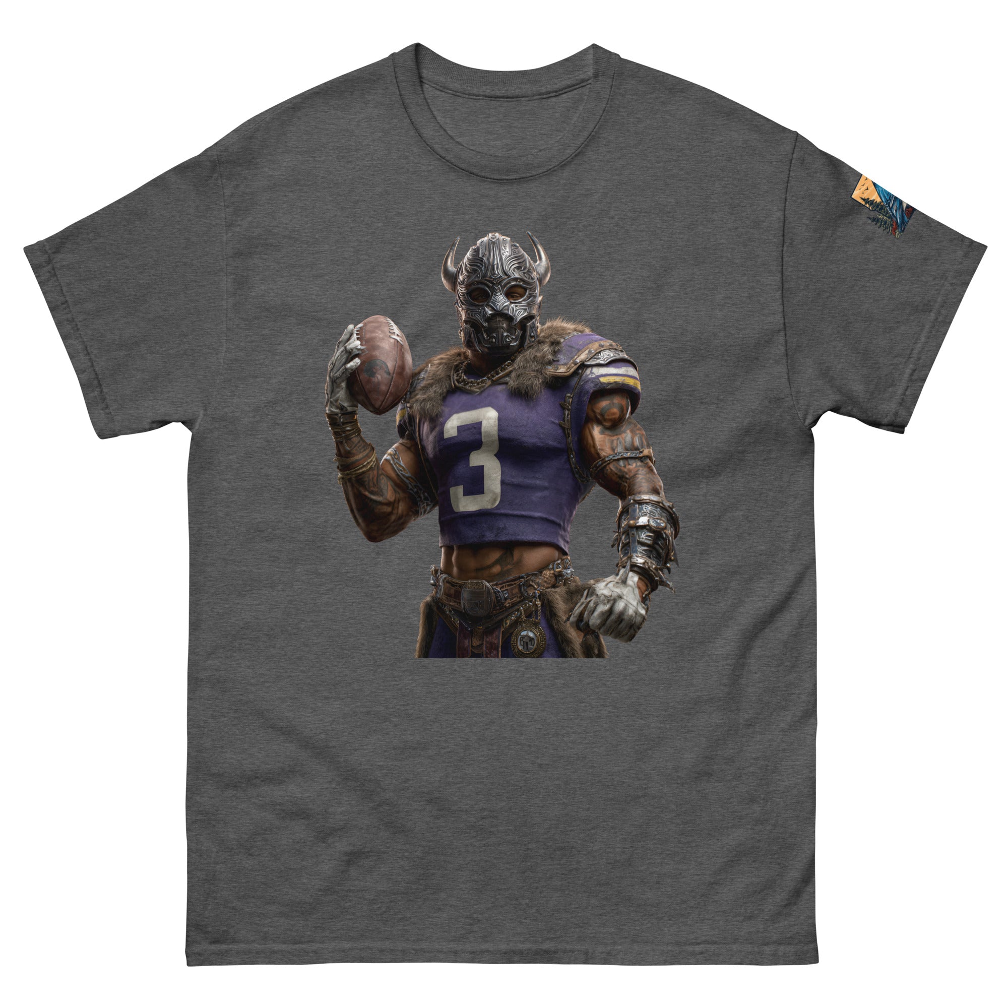 Viking 7 M Unisex classic tee Dark Heather