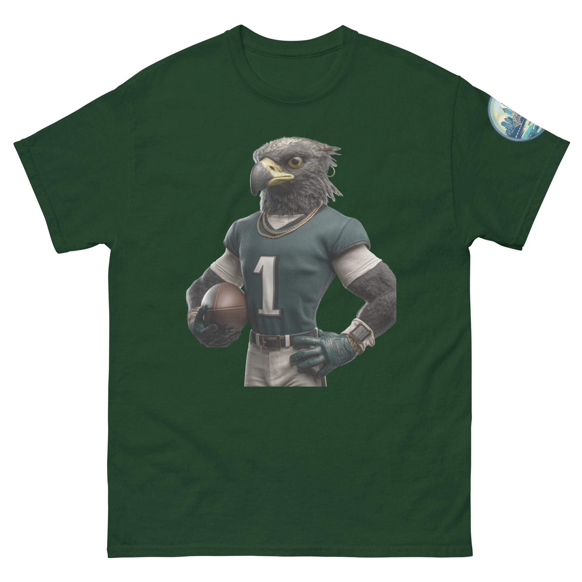 Eagle 4 Men Unisex classic tee Forest Green