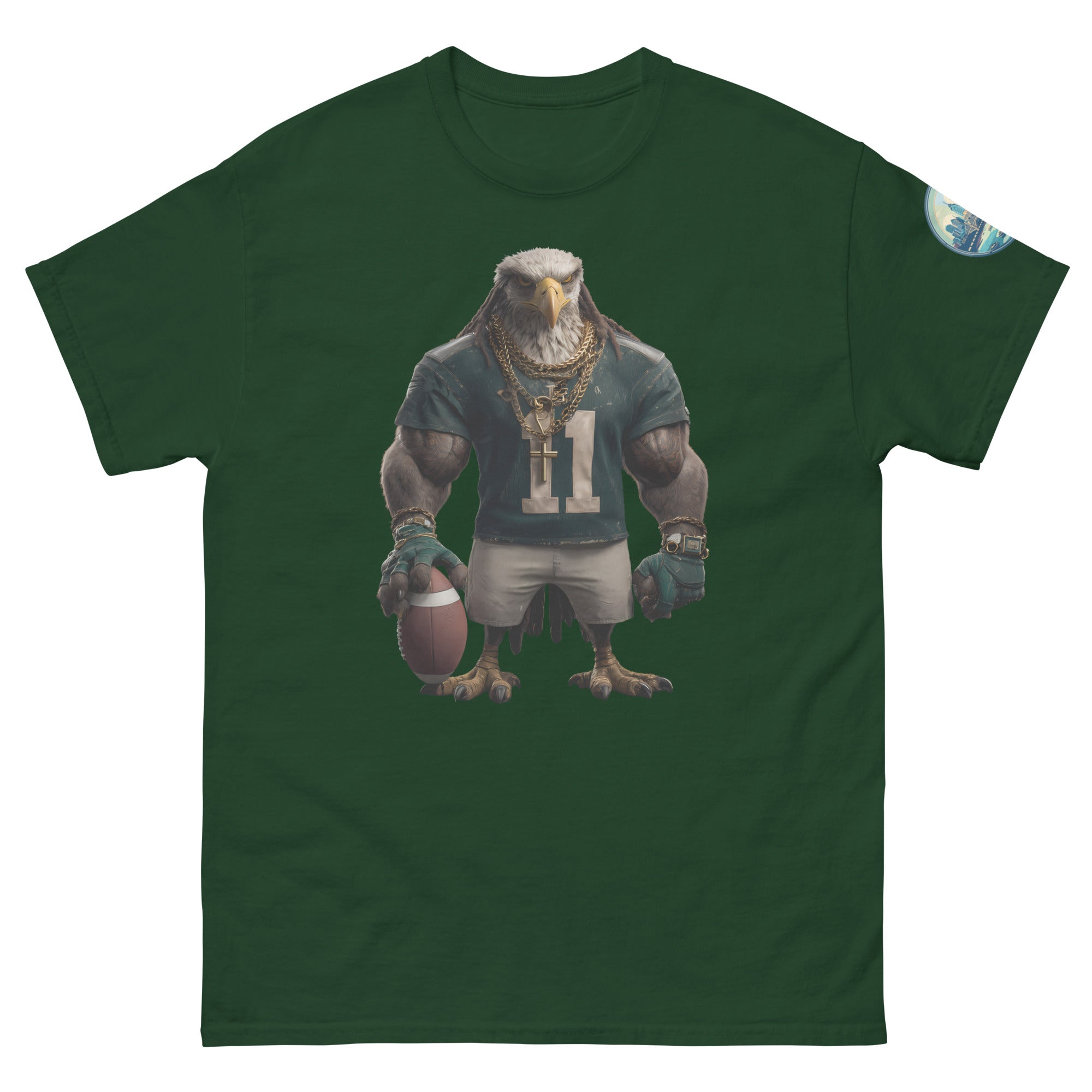 Eagle 8 M Unisex classic tee Forest Green