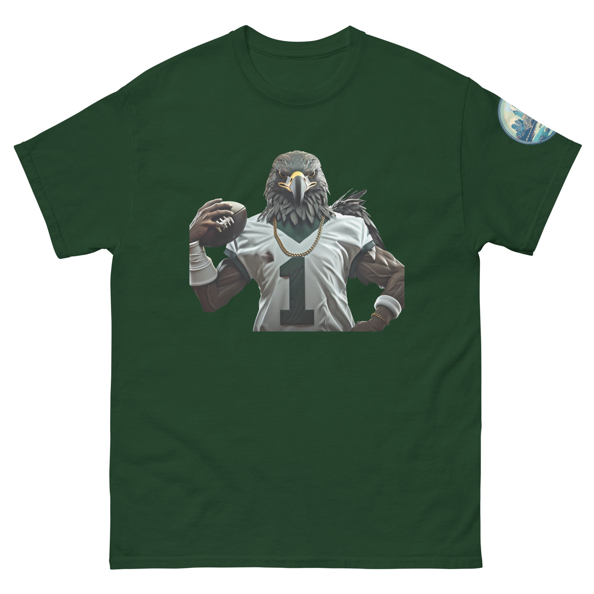 Eagle 10 m Unisex classic tee Forest Green