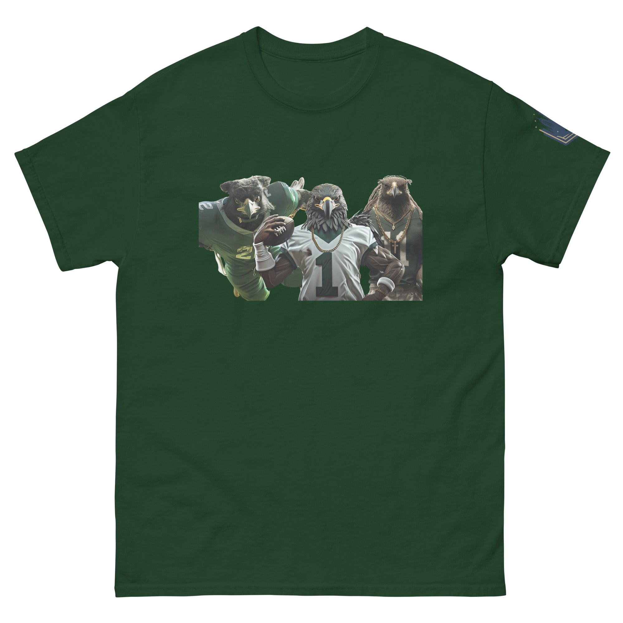 Eagle 13 M Unisex classic tee Forest Green