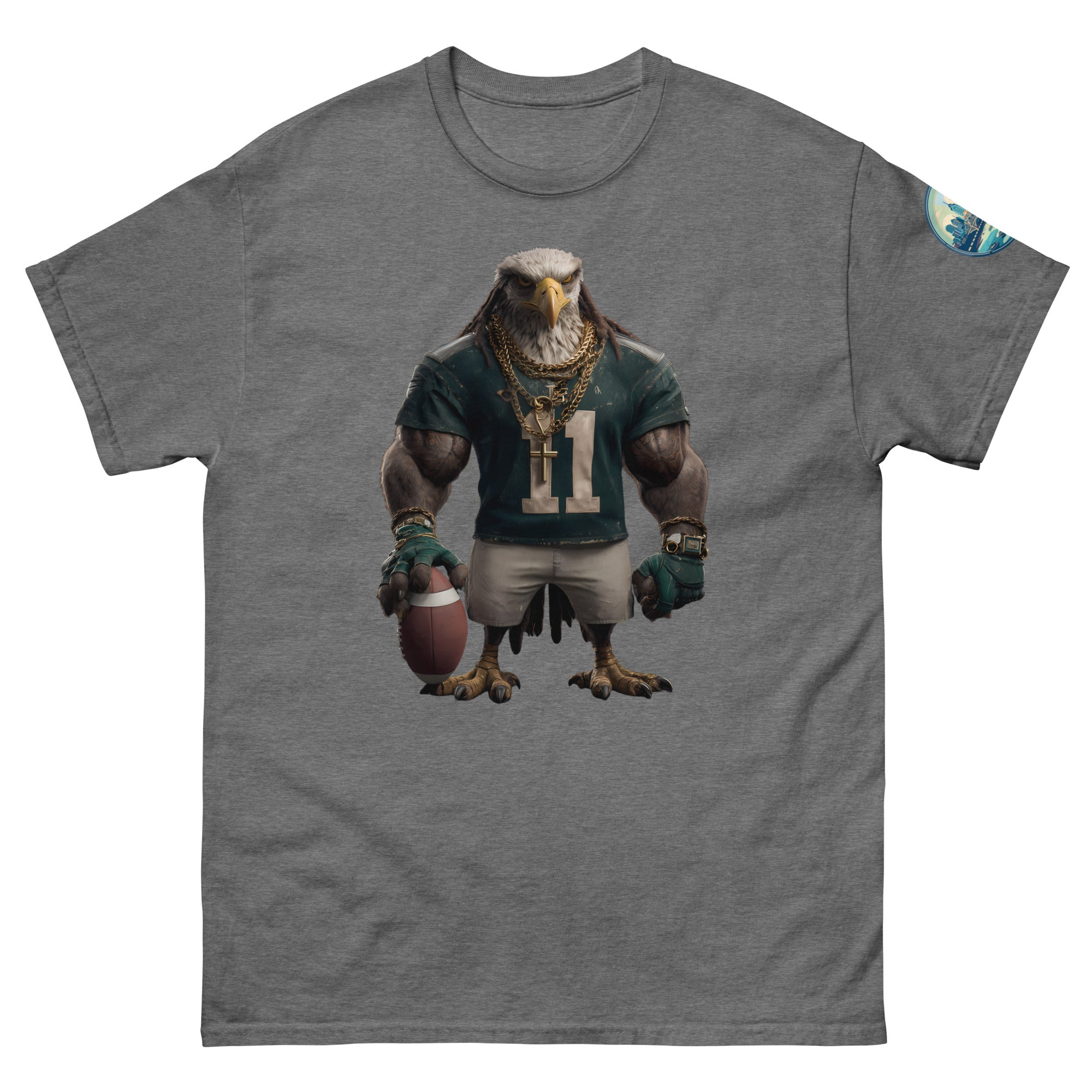 Eagle 8 M Unisex classic tee Graphite Heather