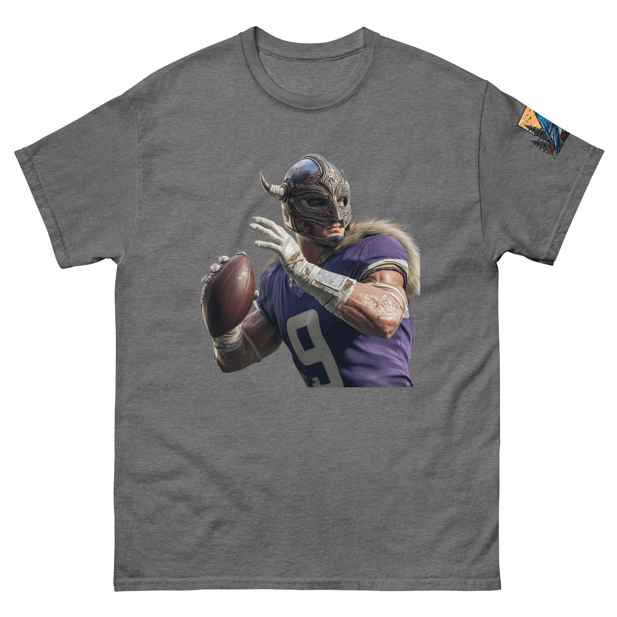 Viking 1 M Unisex classic tee Graphite Heather