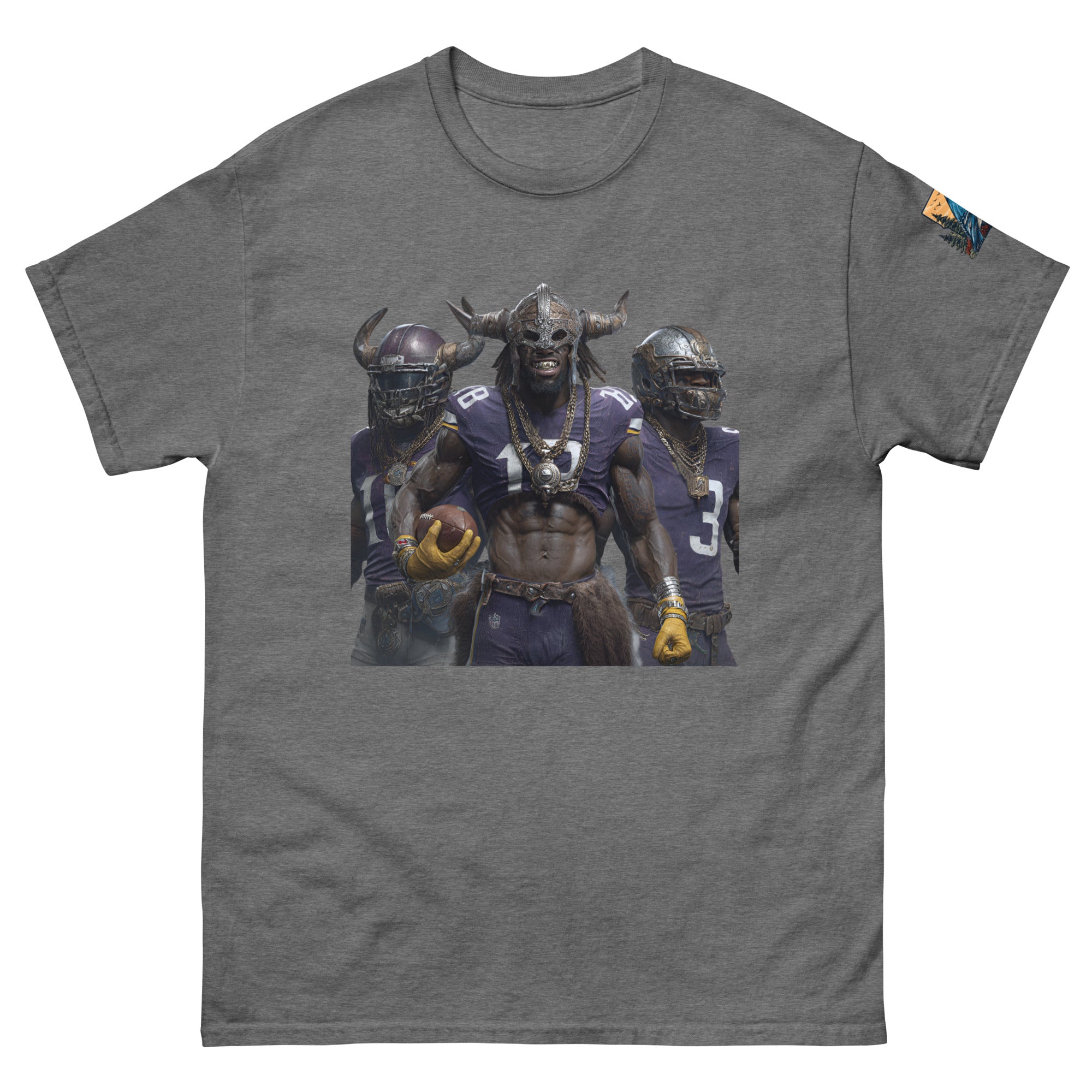 Viking 5 M Unisex classic tee Graphite Heather