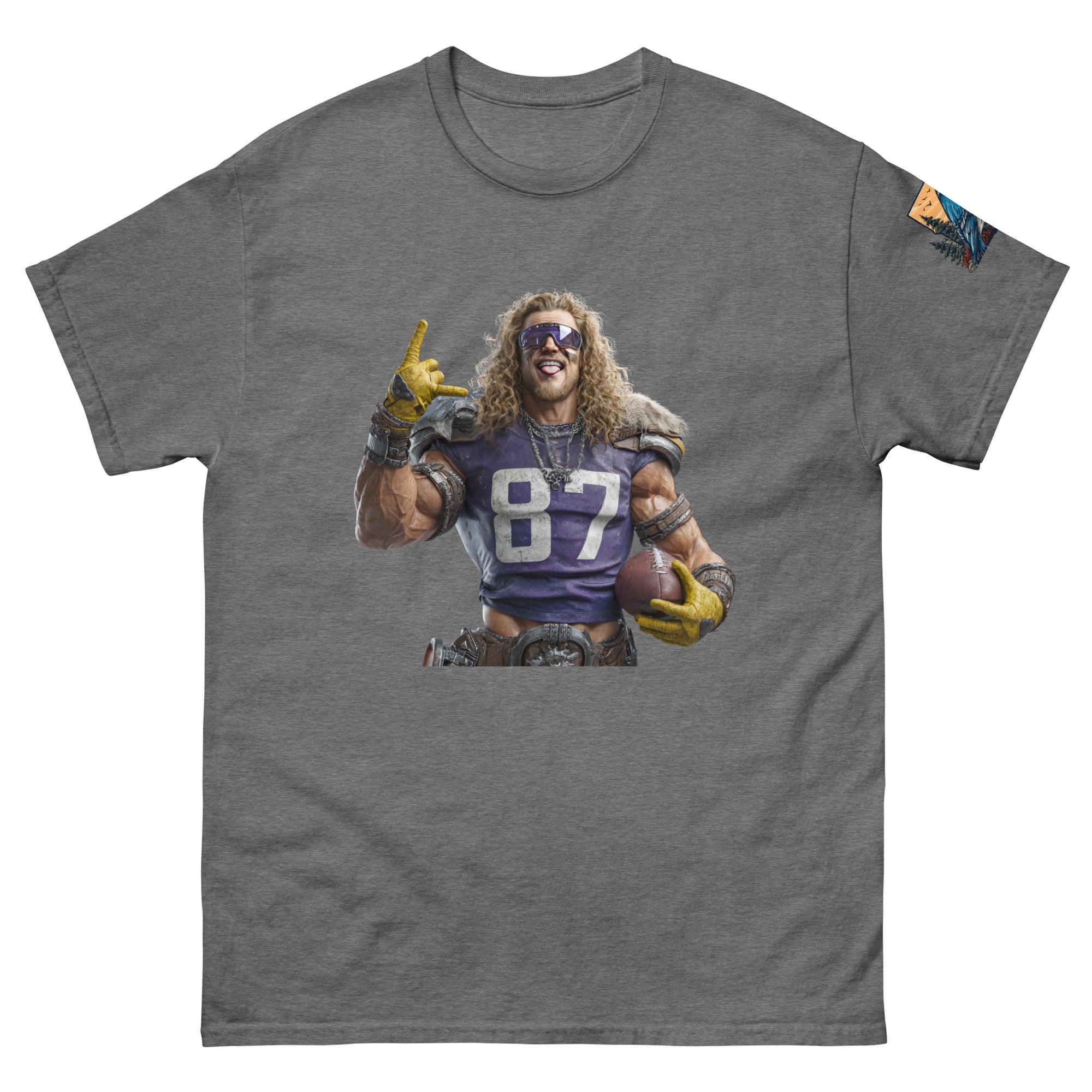 Viking 6 M Unisex classic tee Graphite Heather