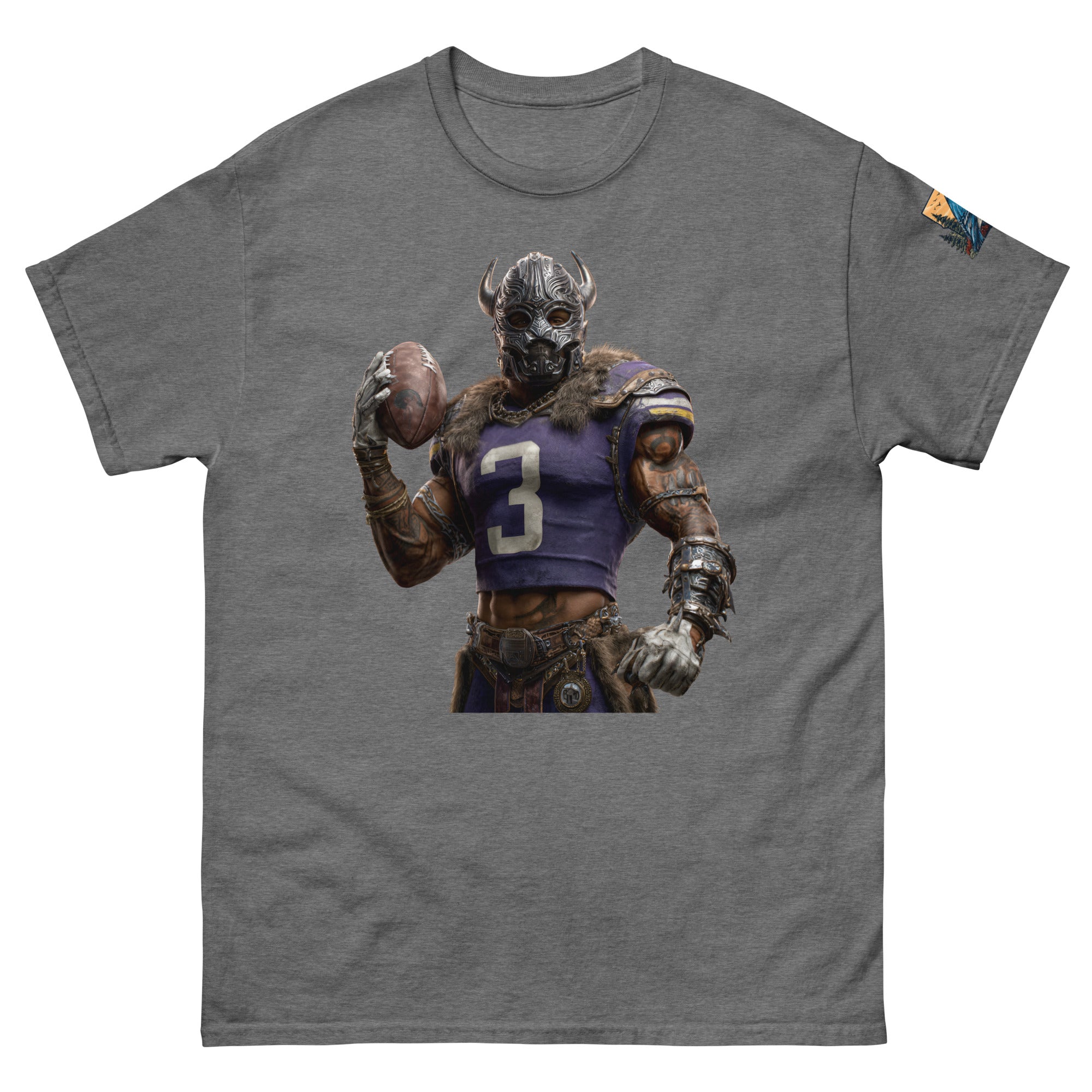 Viking 7 M Unisex classic tee Graphite Heather