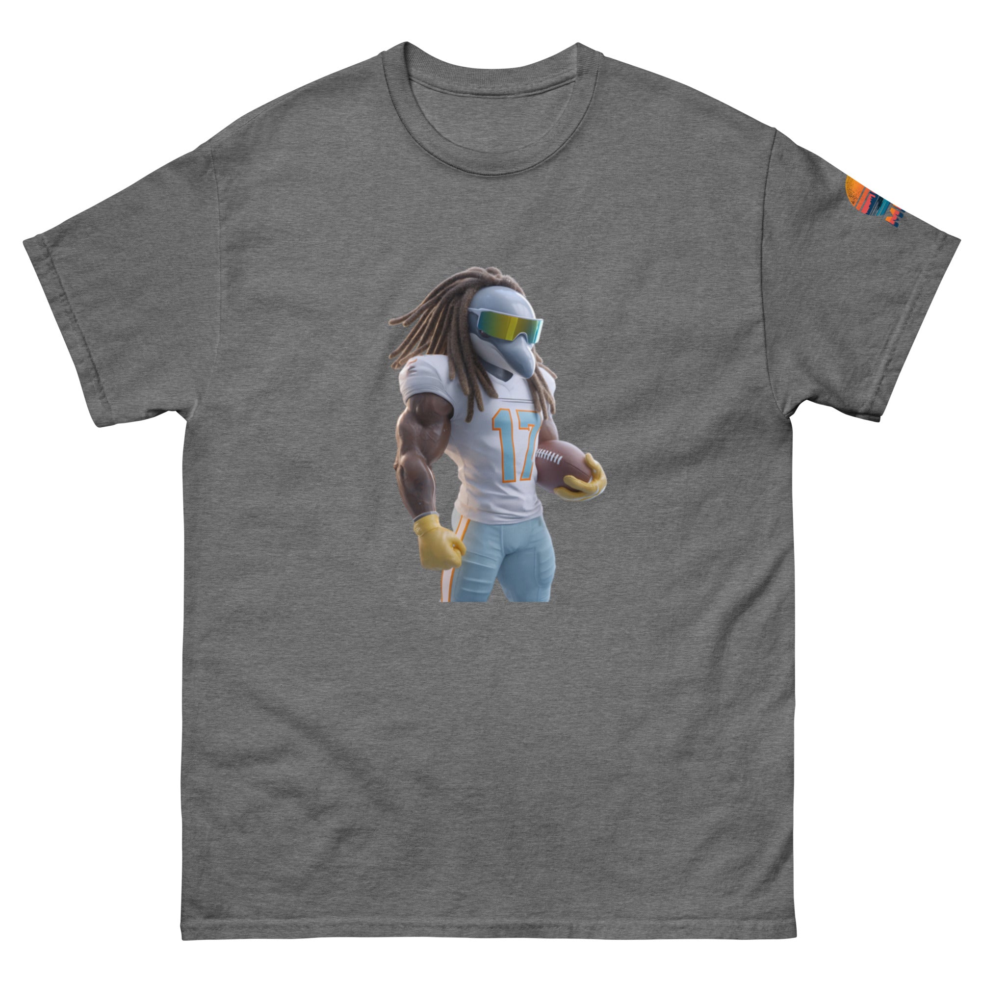 Dolphin 11 M Unisex classic tee Graphite Heather