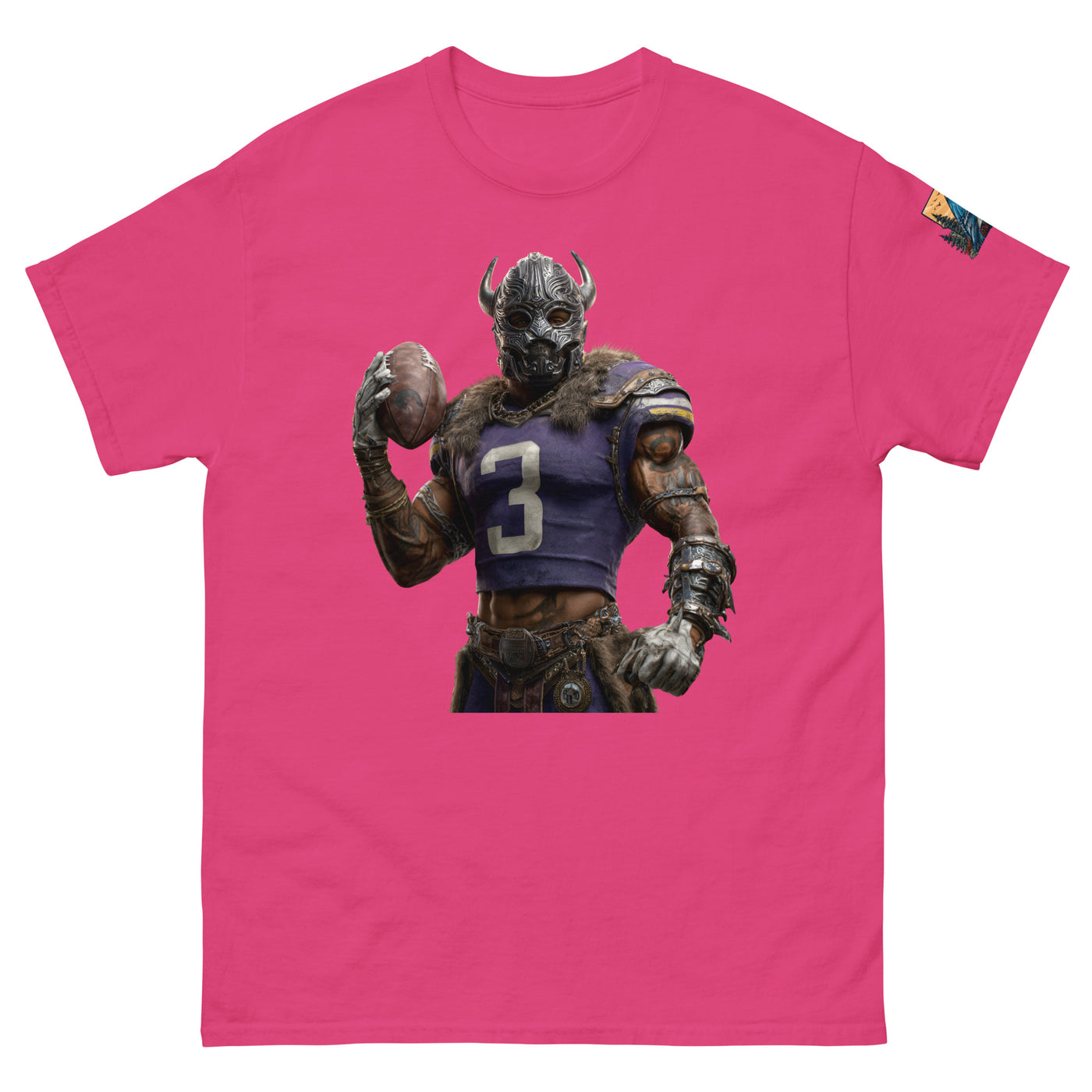 Viking 7 M Unisex classic tee Heliconia