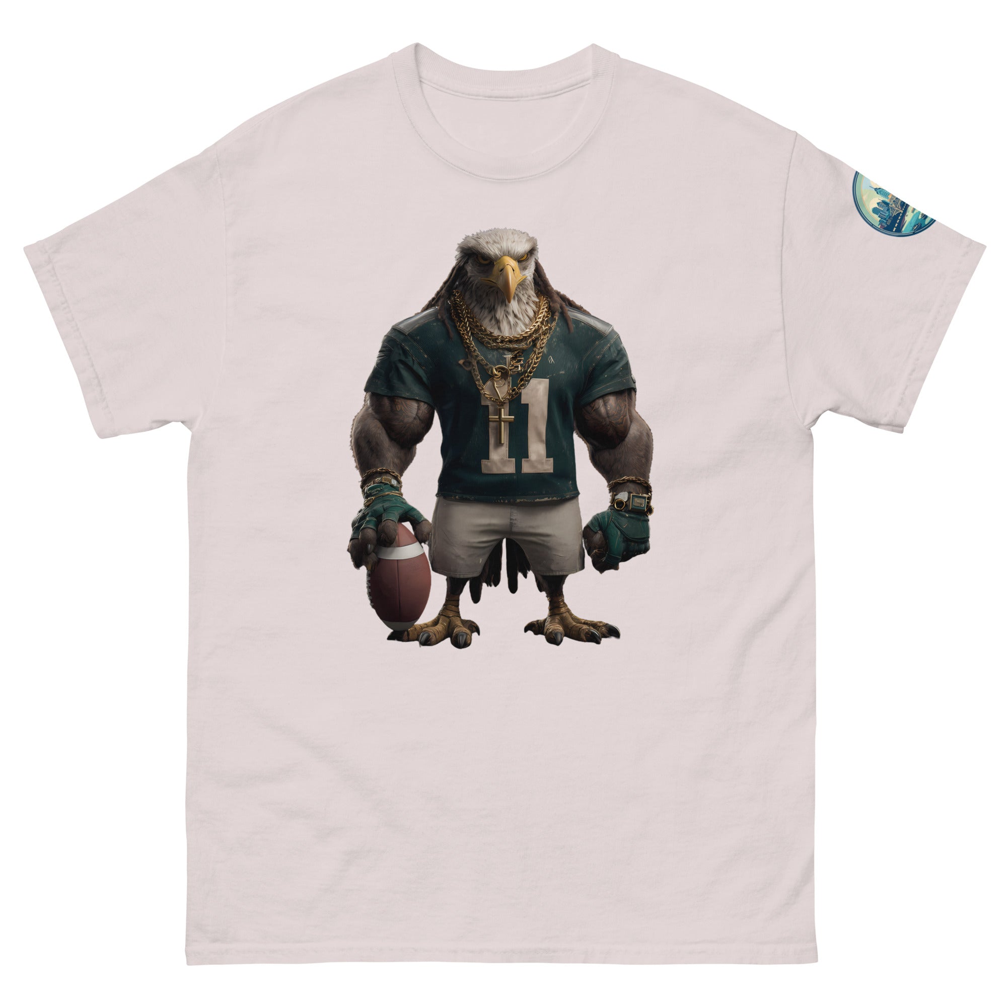 Eagle 8 M Unisex classic tee Ice Grey