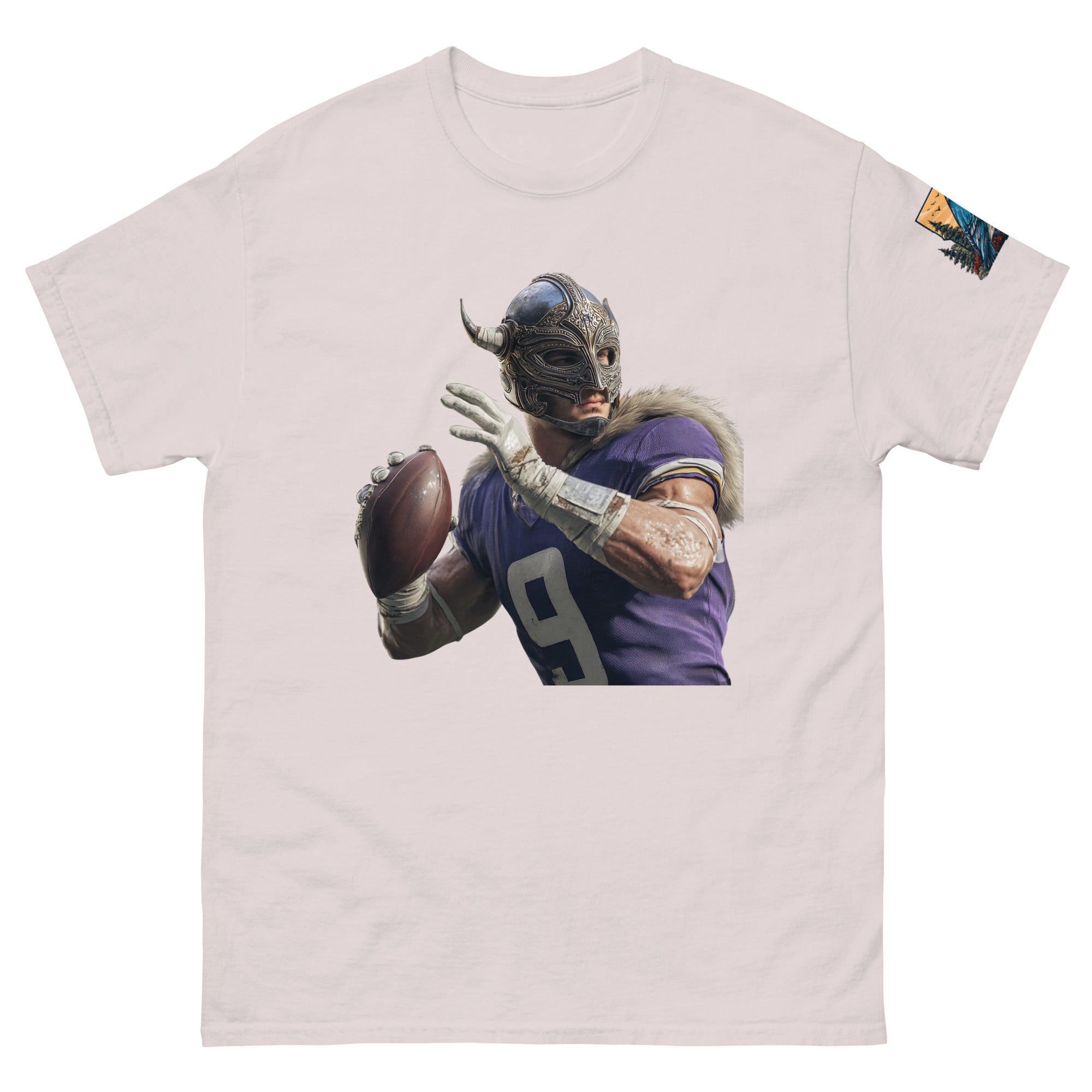 Viking 1 M Unisex classic tee Ice Grey