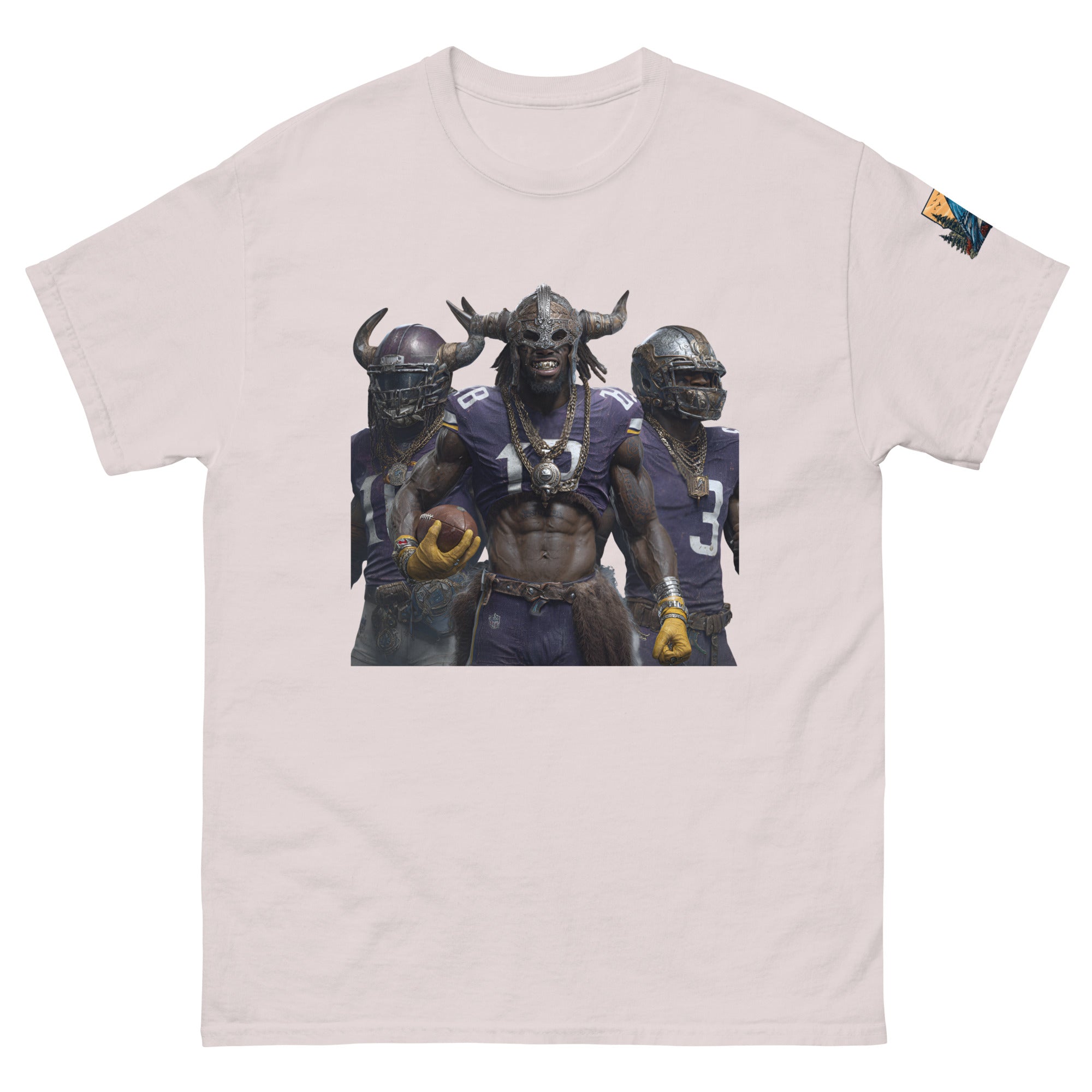 Viking 5 M Unisex classic tee Ice Grey