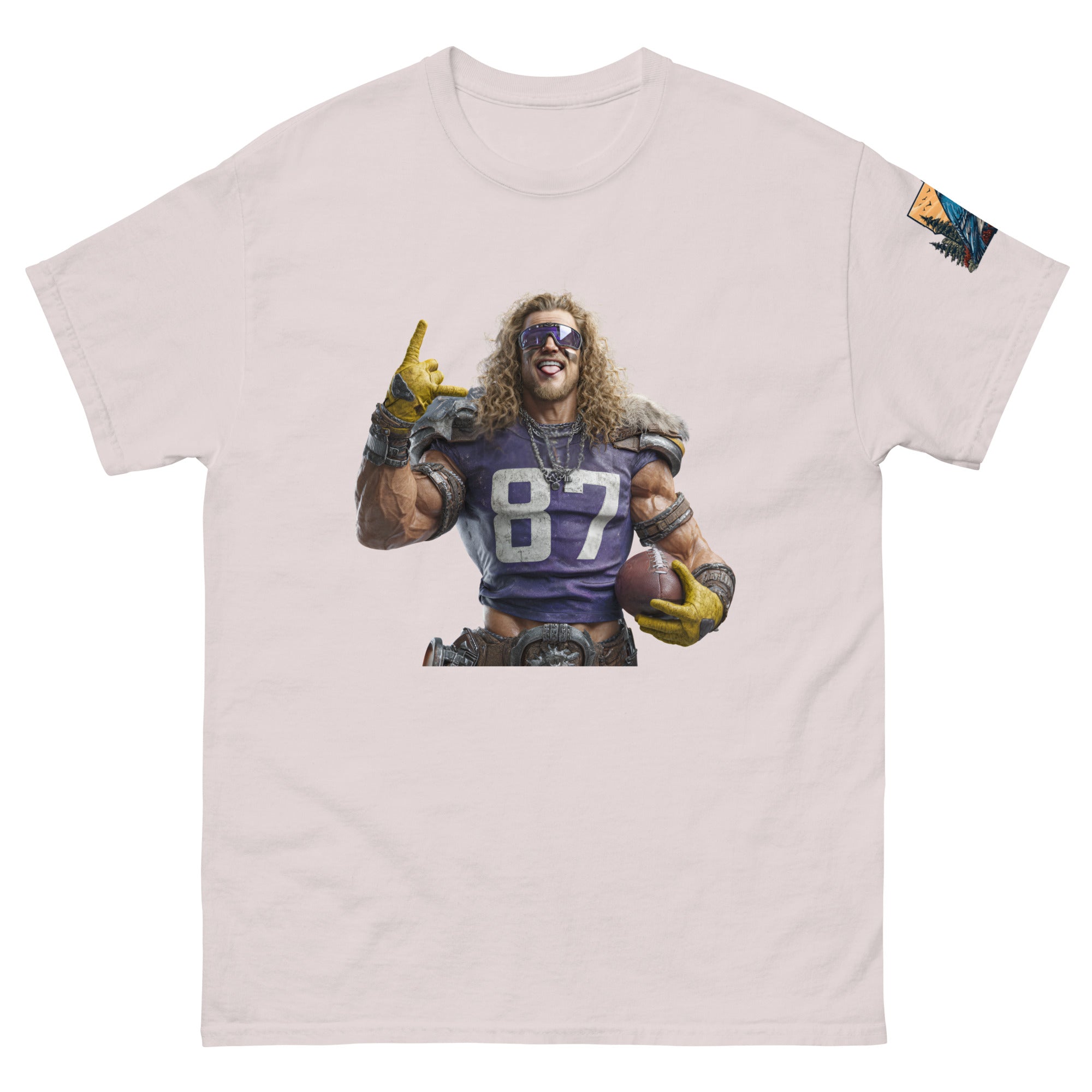 Viking 6 M Unisex classic tee Ice Grey