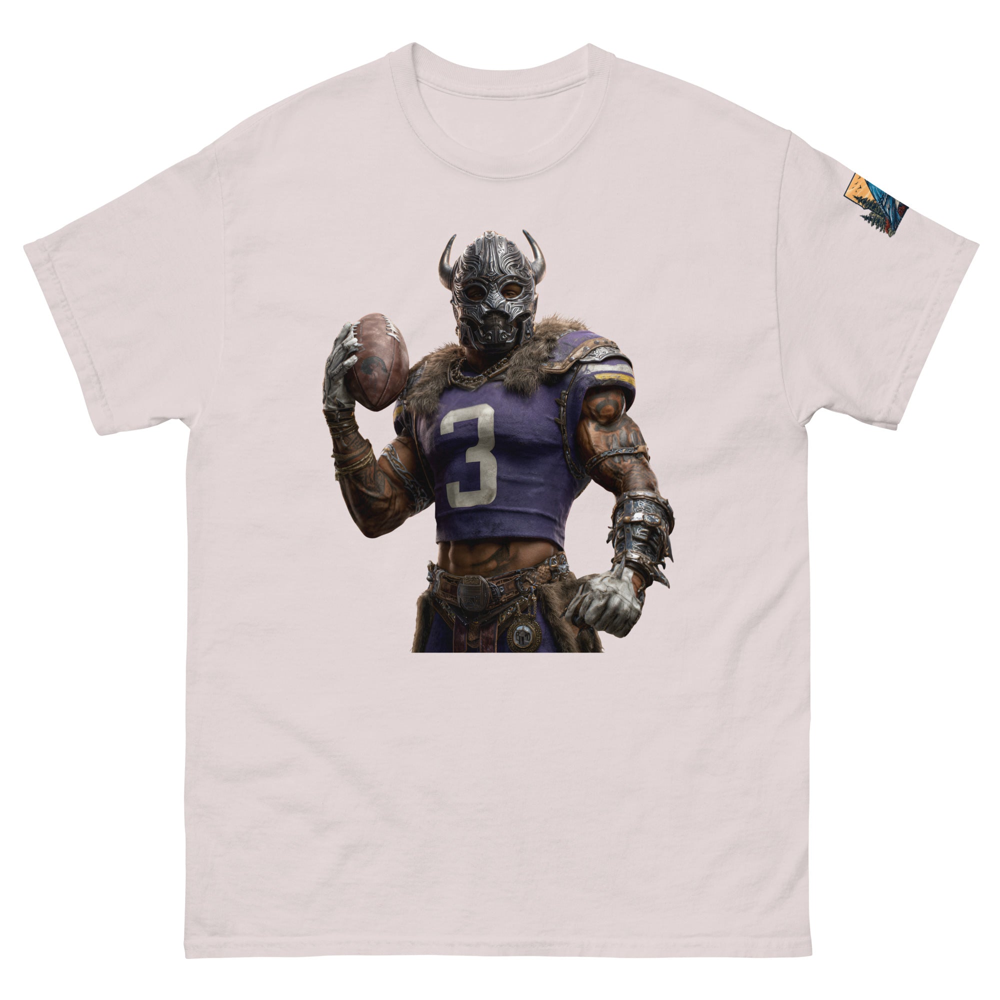 Viking 7 M Unisex classic tee Ice Grey