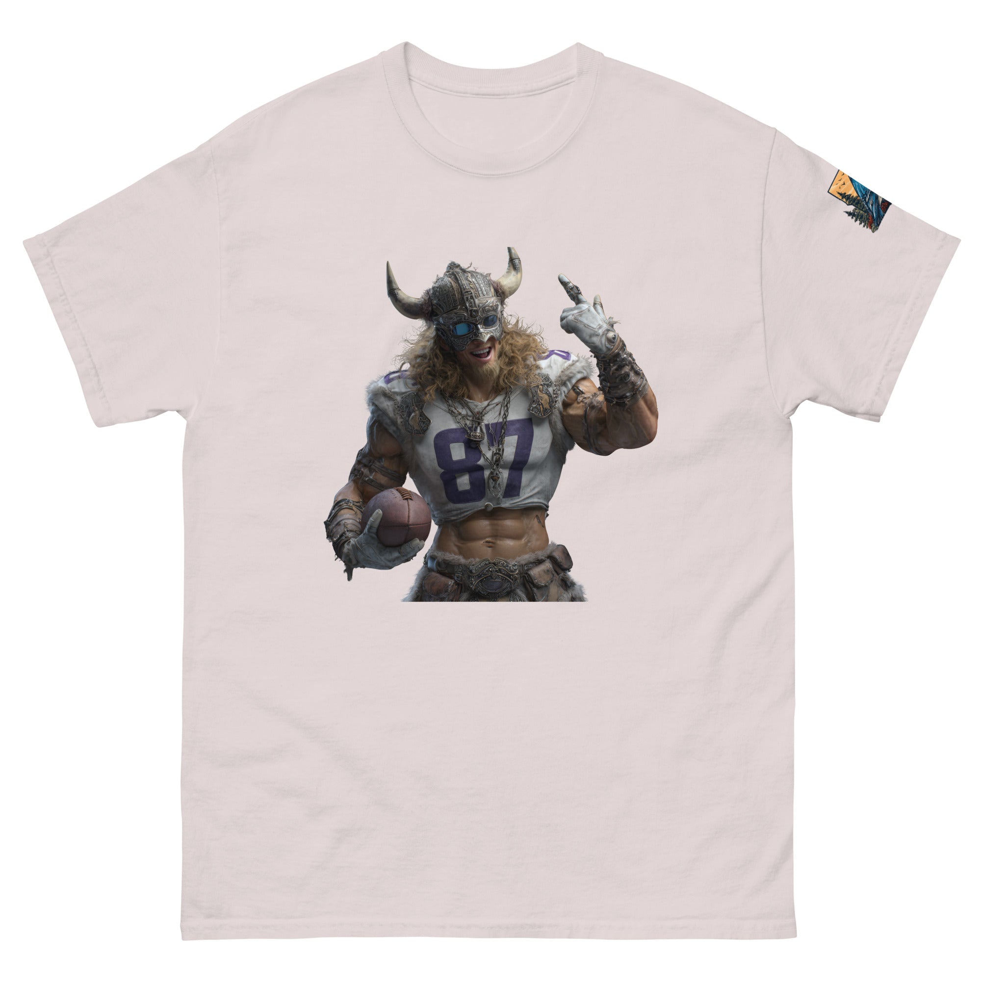 Viking 10 M Unisex classic tee Ice Grey