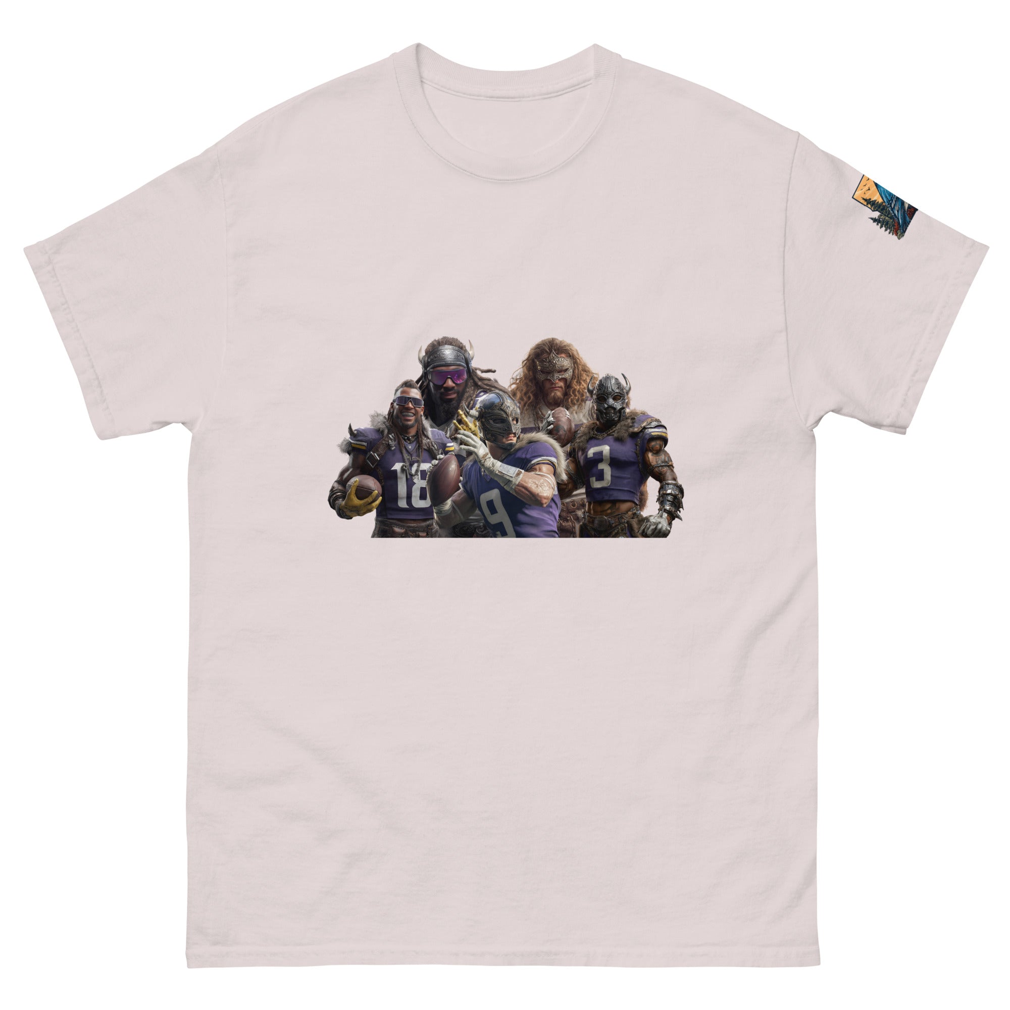 Viking 11 M Unisex classic tee Ice Grey