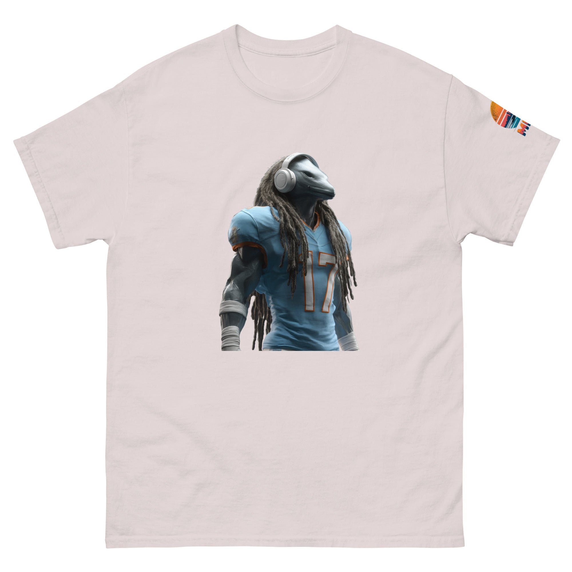 Dolphin 6 M Unisex classic tee Ice Grey