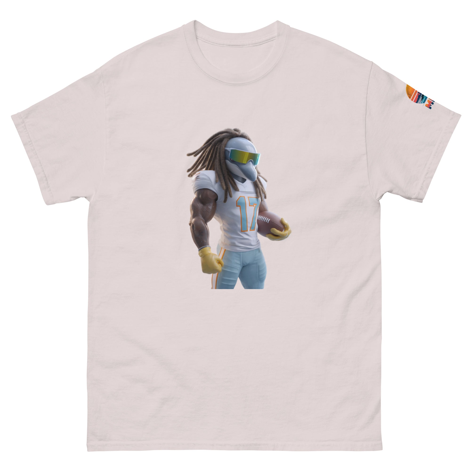Dolphin 11 M Unisex classic tee Ice Grey