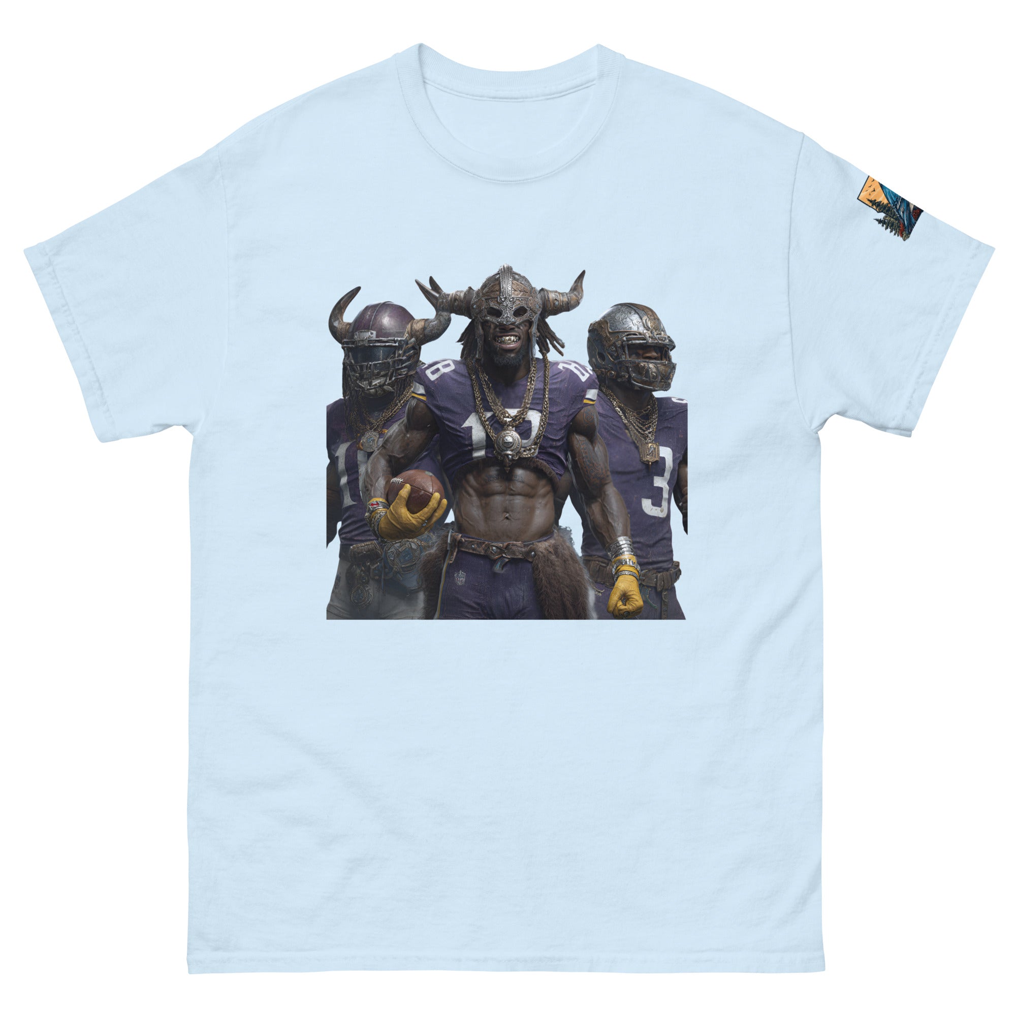 Viking 5 M Unisex classic tee Light Blue