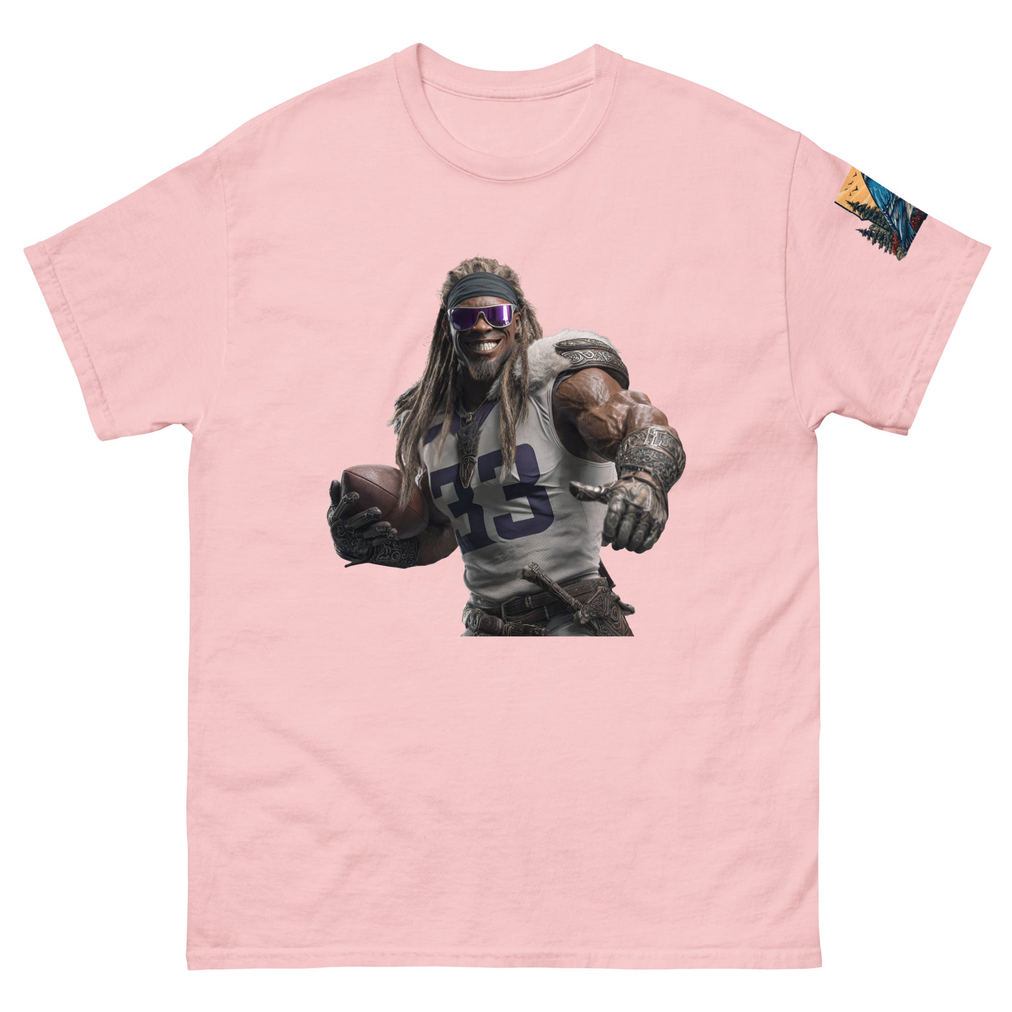 Viking 8 M Unisex classic tee Light Pink