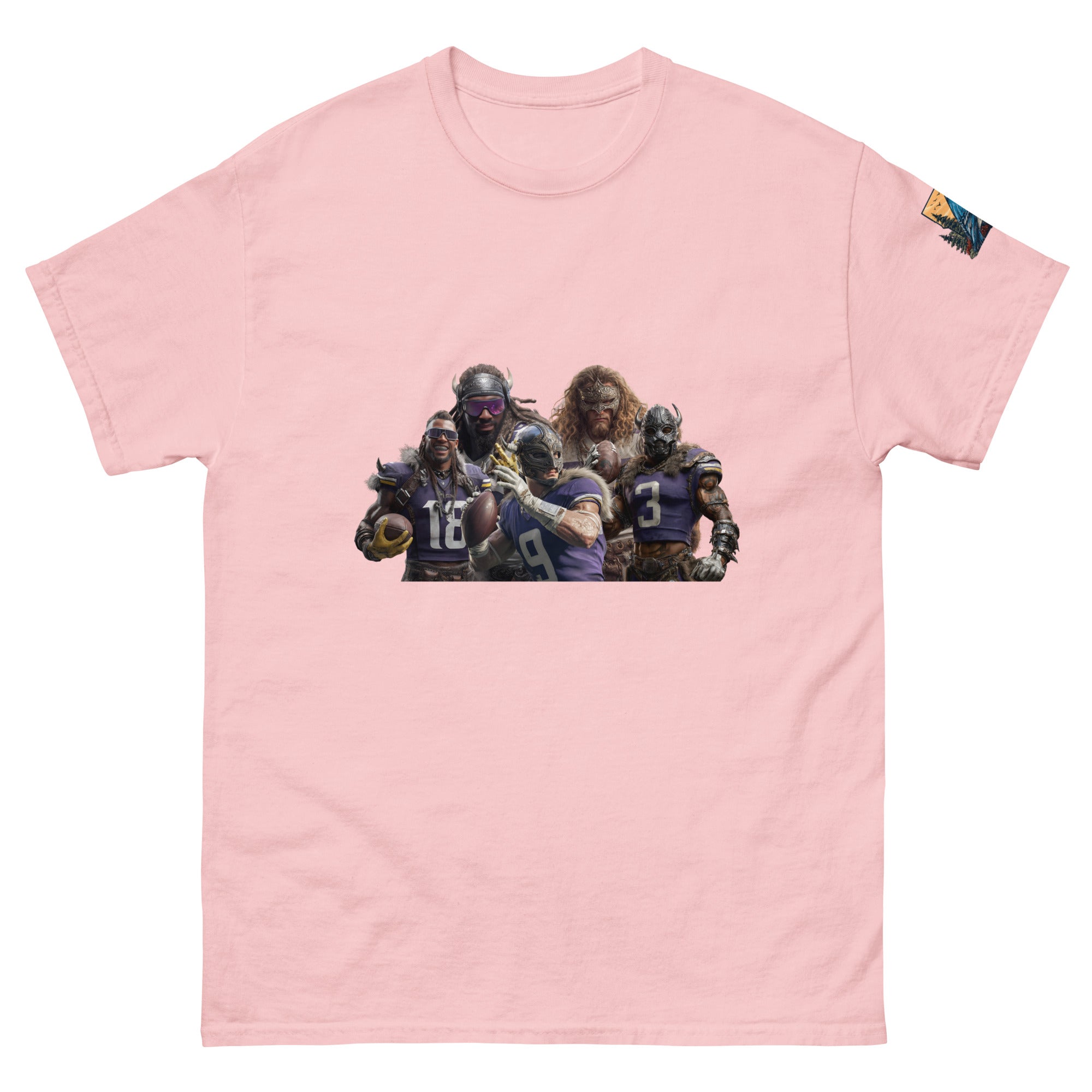 Viking 11 M Unisex classic tee Light Pink