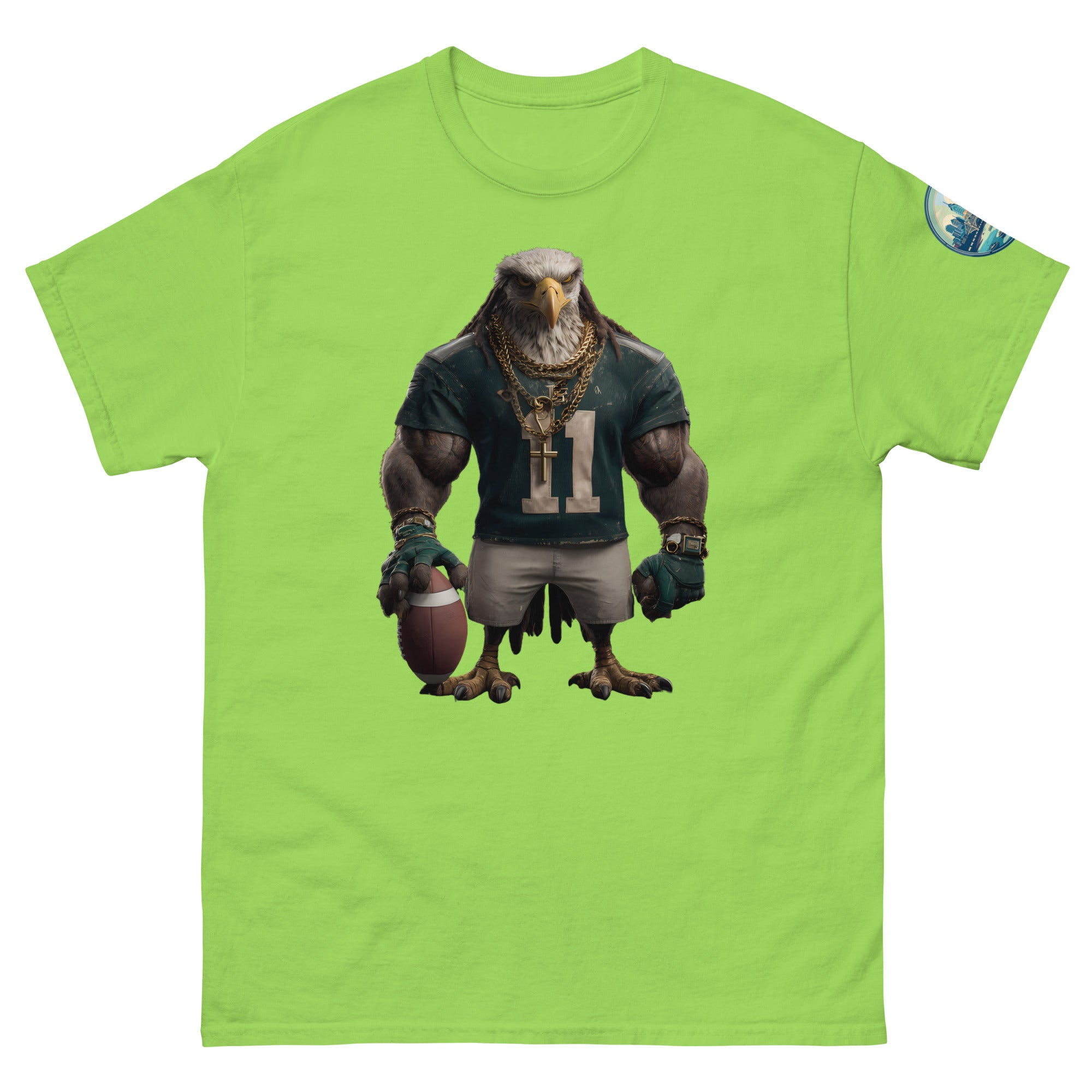 Eagle 8 M Unisex classic tee Lime