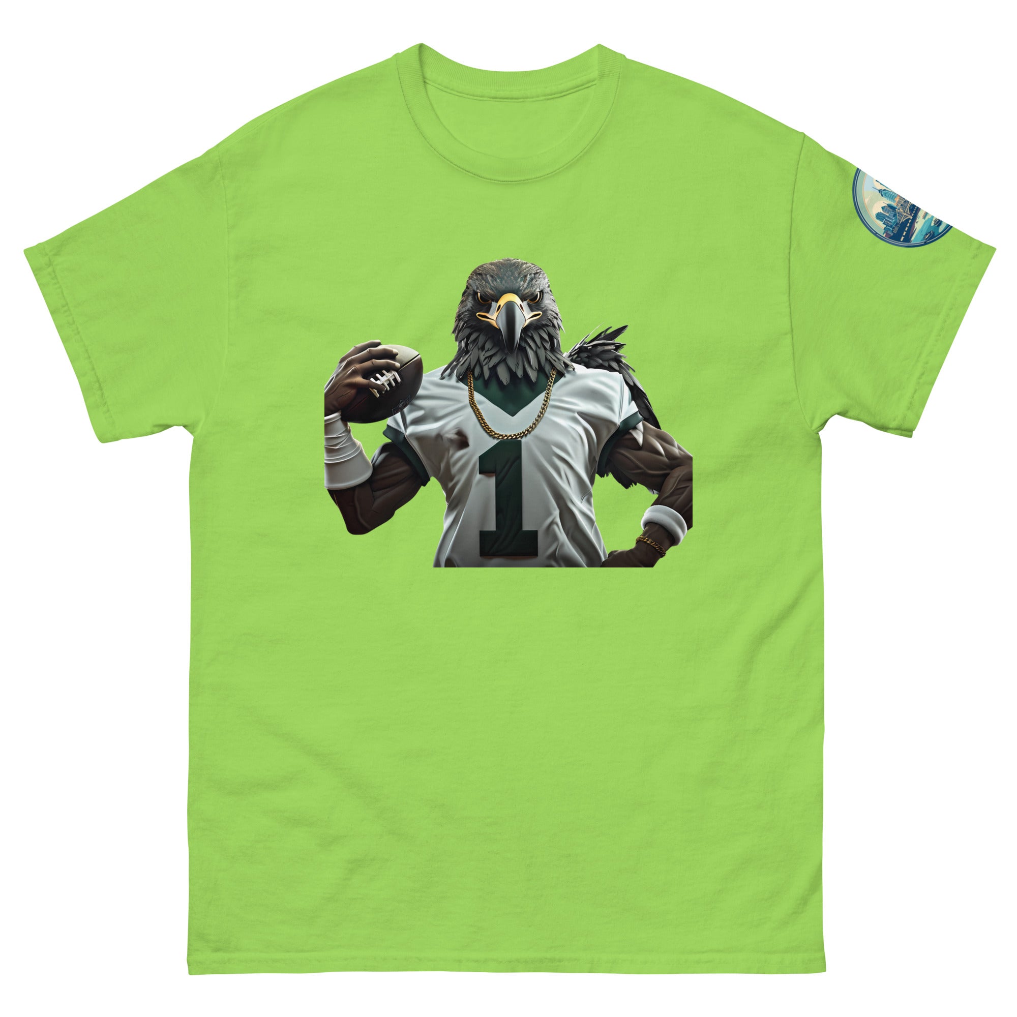 Eagle 10 m Unisex classic tee Lime