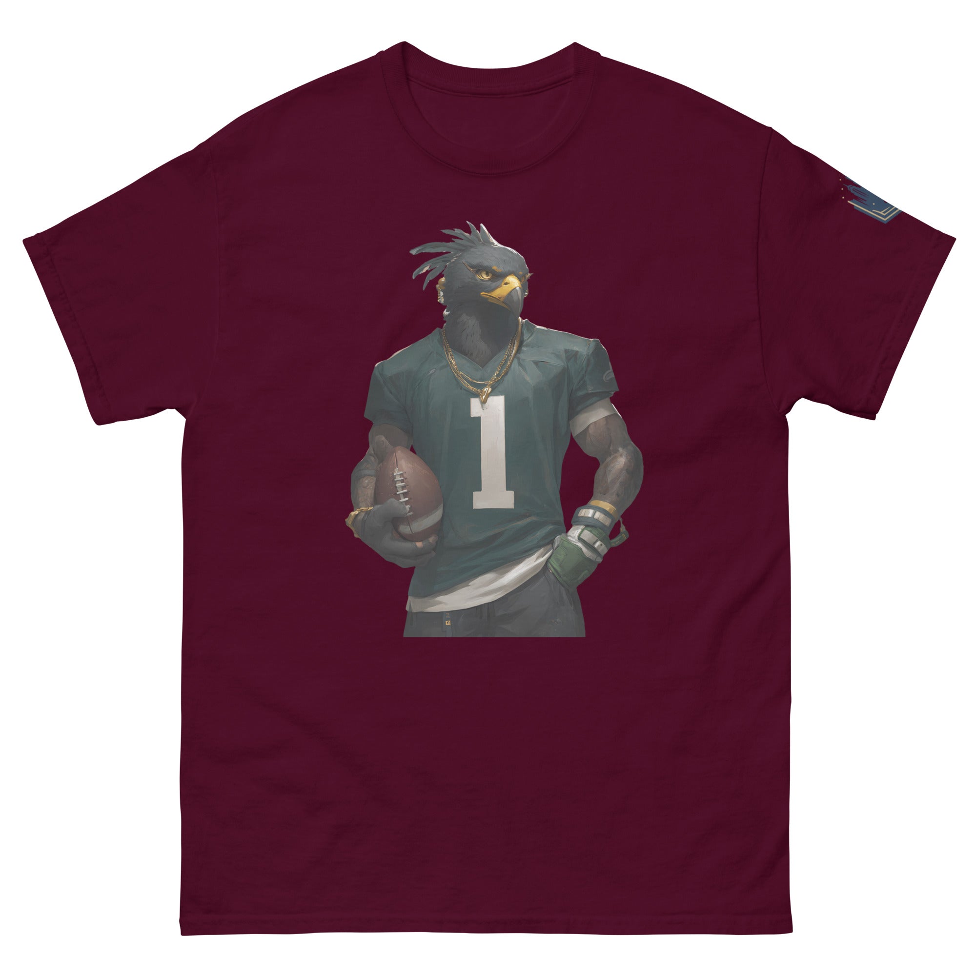 Eagle 6 M Unisex classic tee Maroon
