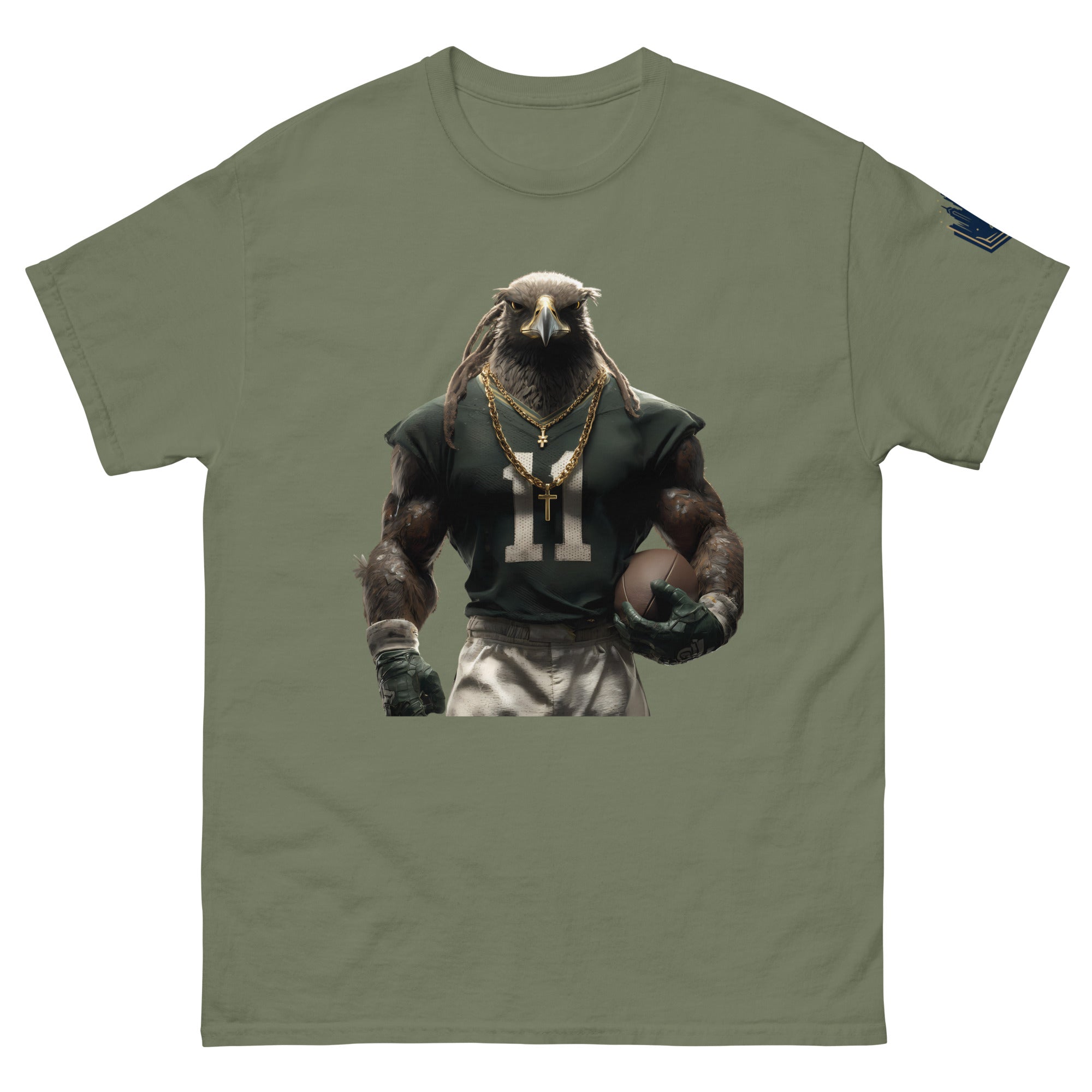 Eagle 9 M Unisex classic tee Military Green