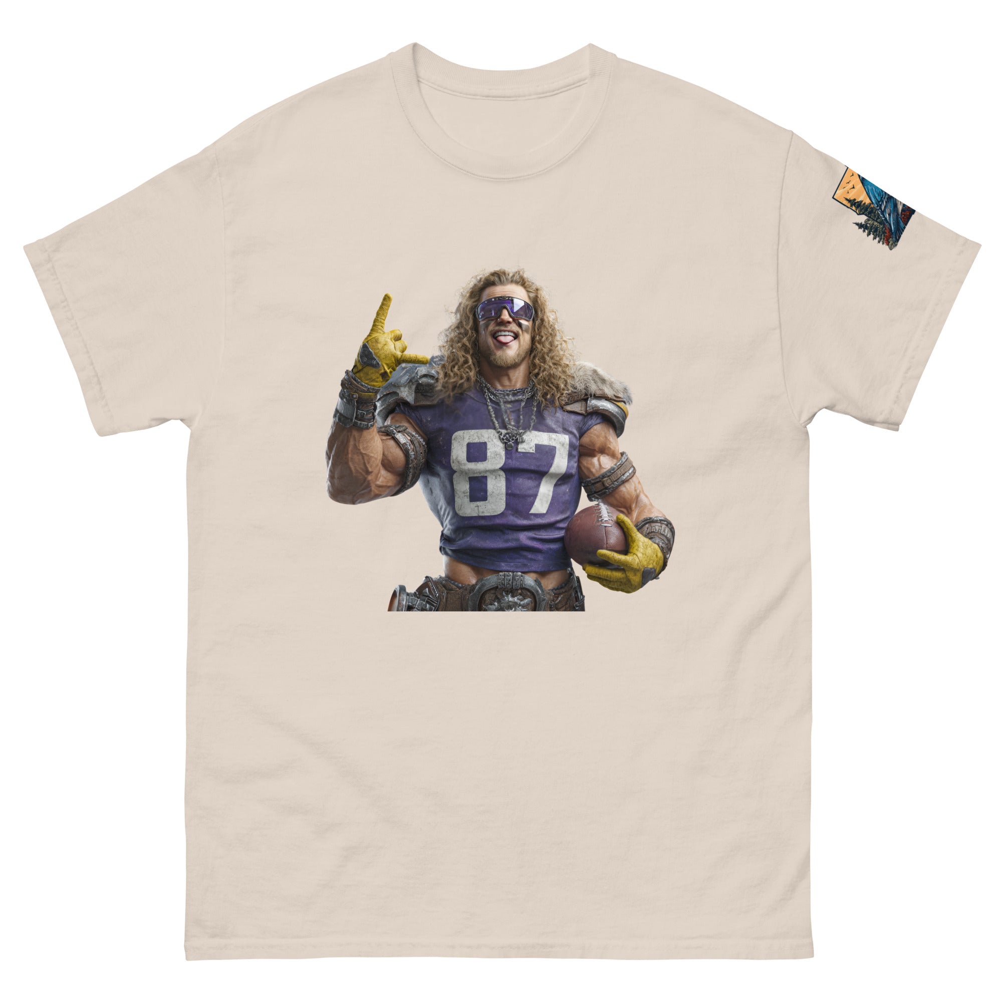 Viking 6 M Unisex classic tee Natural