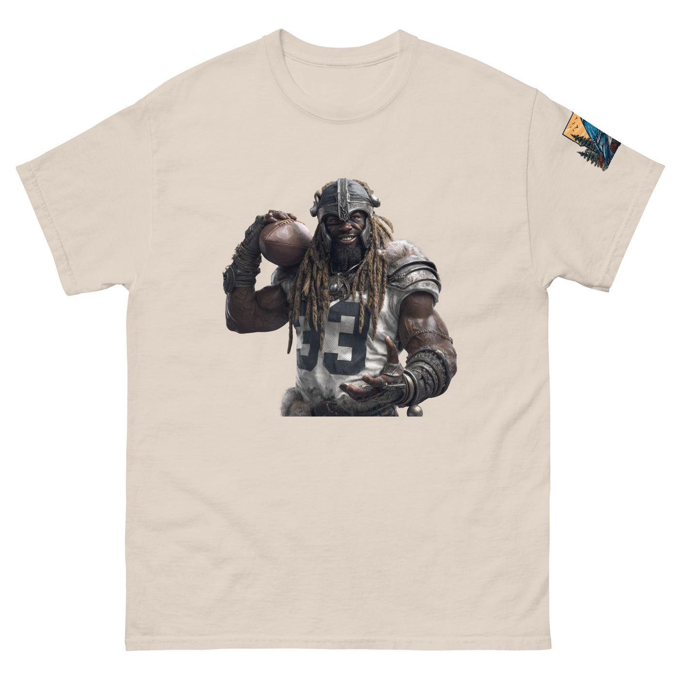 Viking 9 M Unisex classic tee Natural