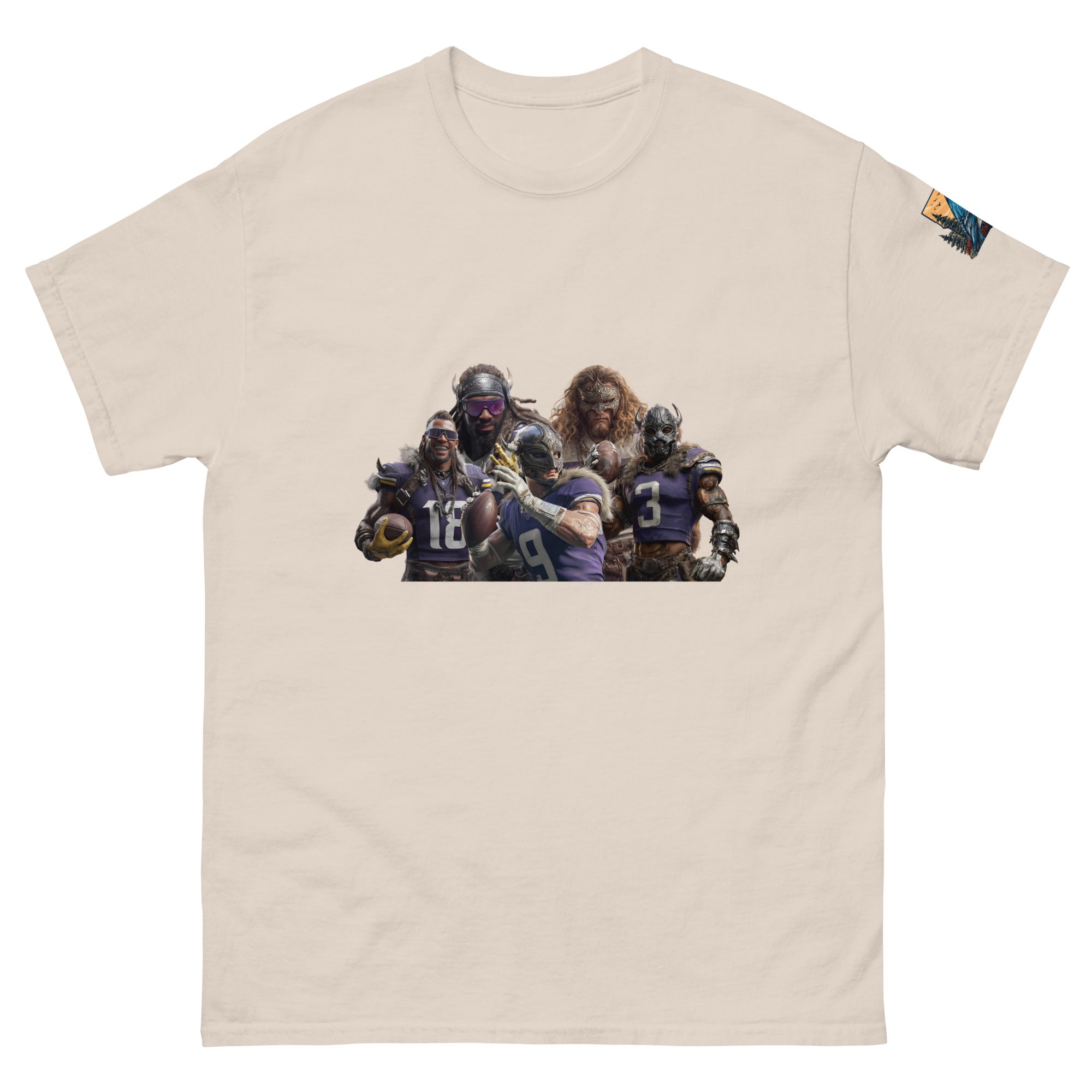 Viking 11 M Unisex classic tee Natural