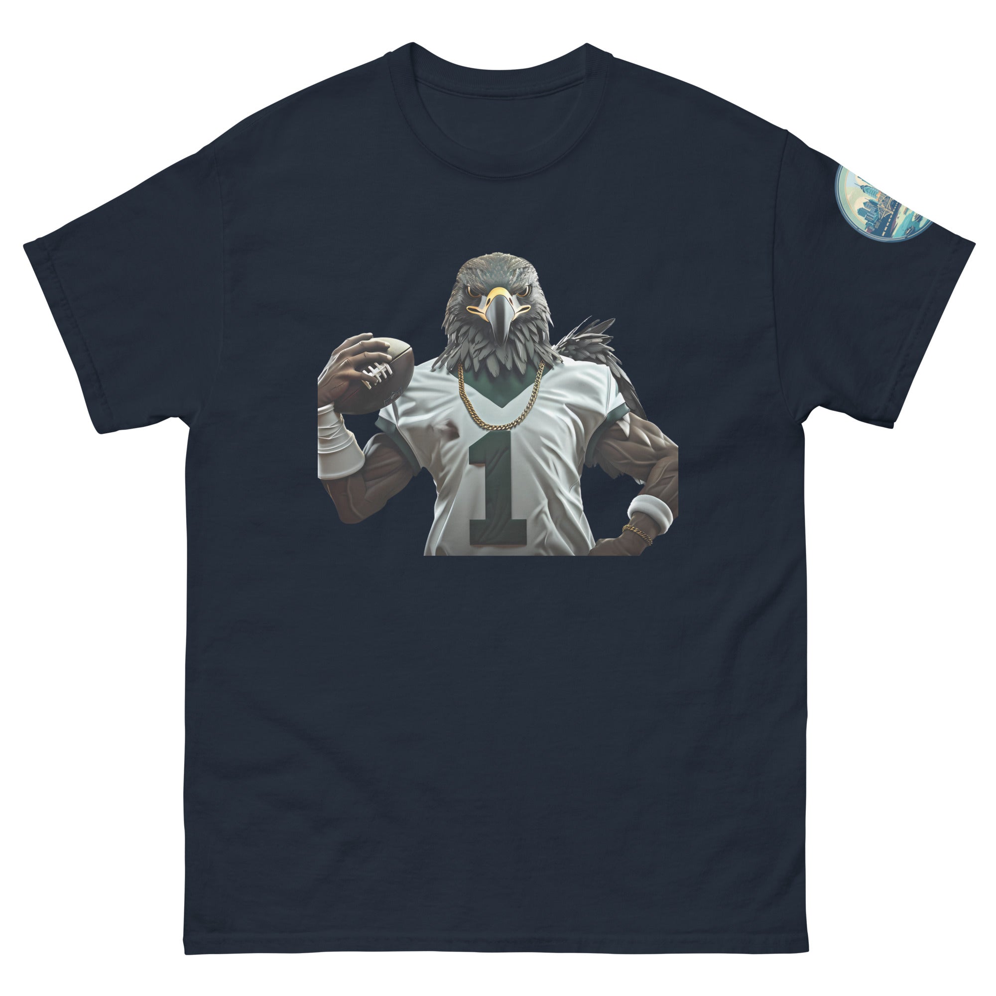 Eagle 10 m Unisex classic tee Navy