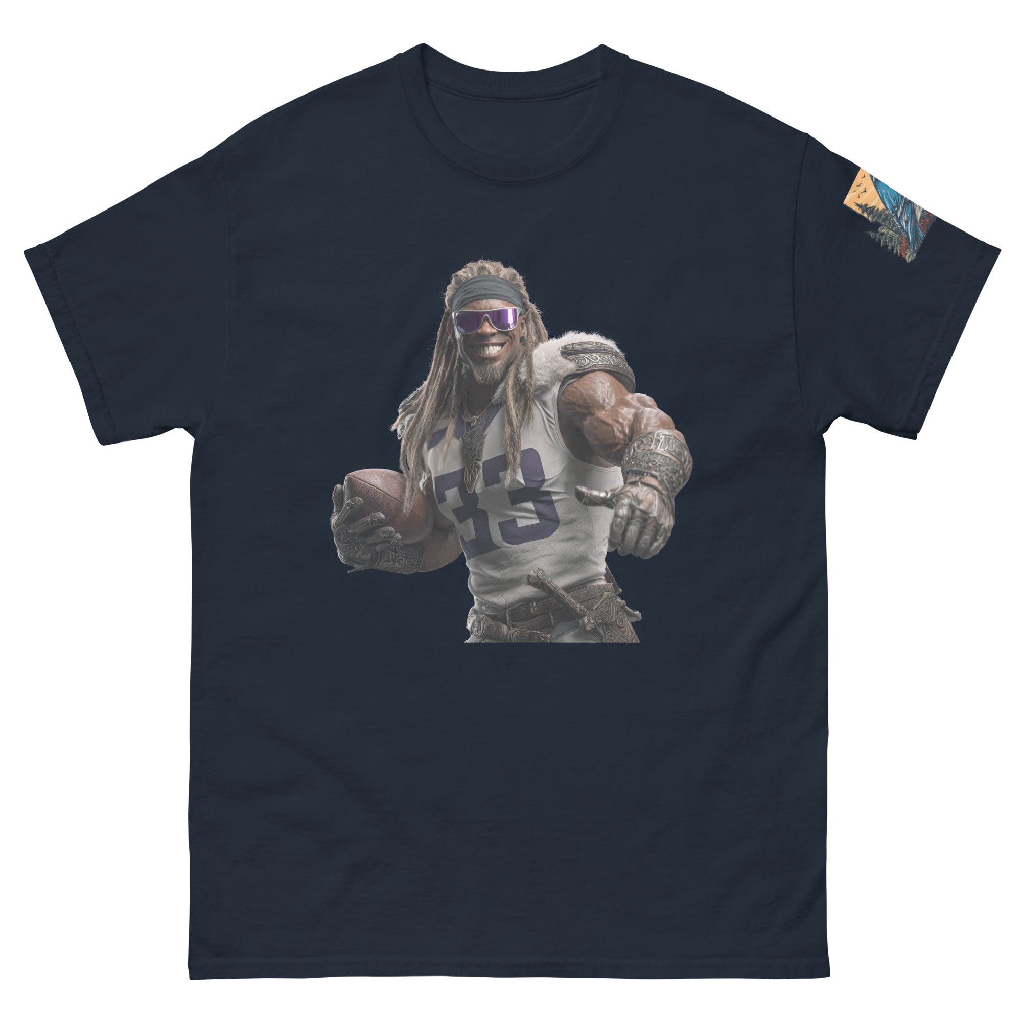 Viking 8 M Unisex classic tee Navy