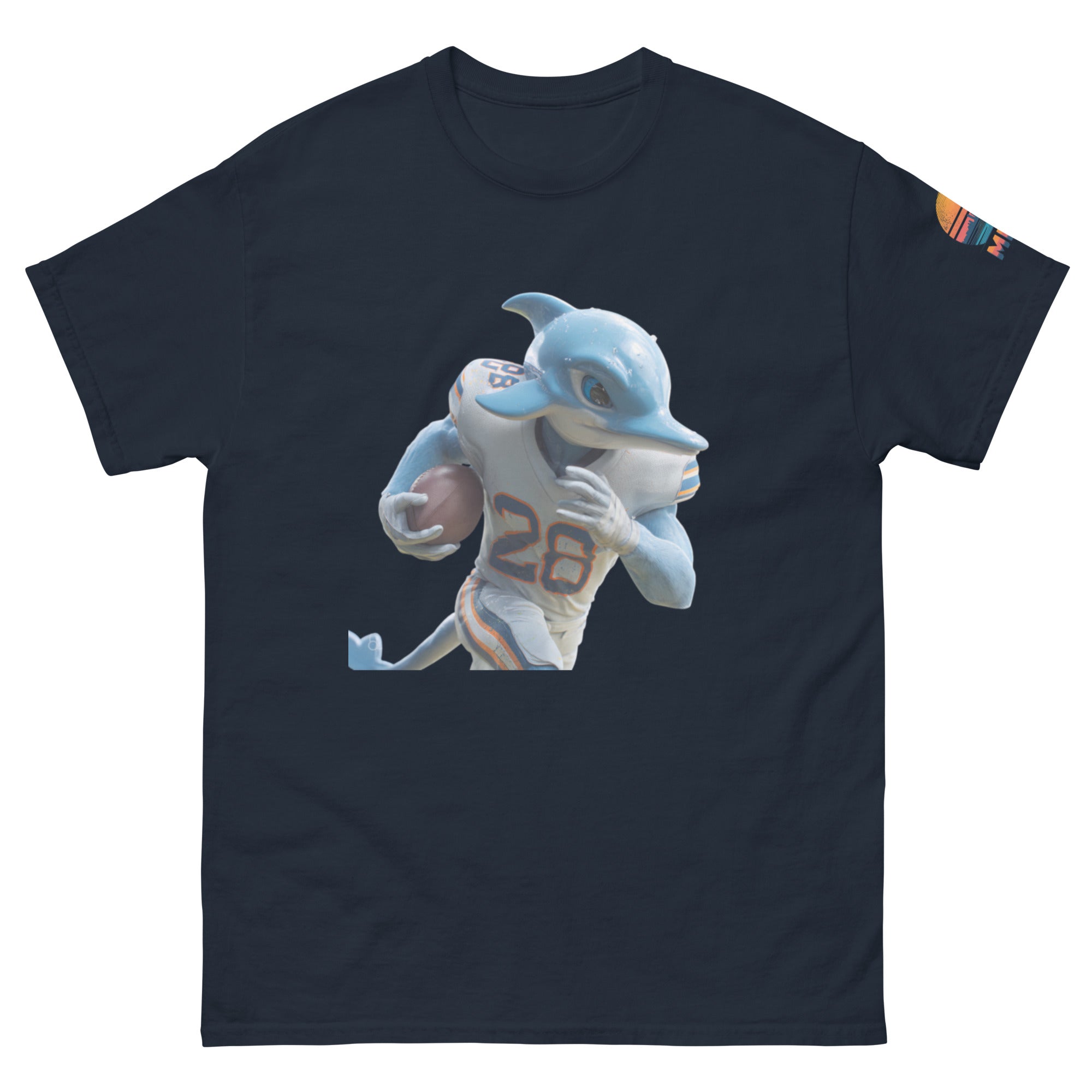 Dolphin 1 M Unisex classic tee Navy
