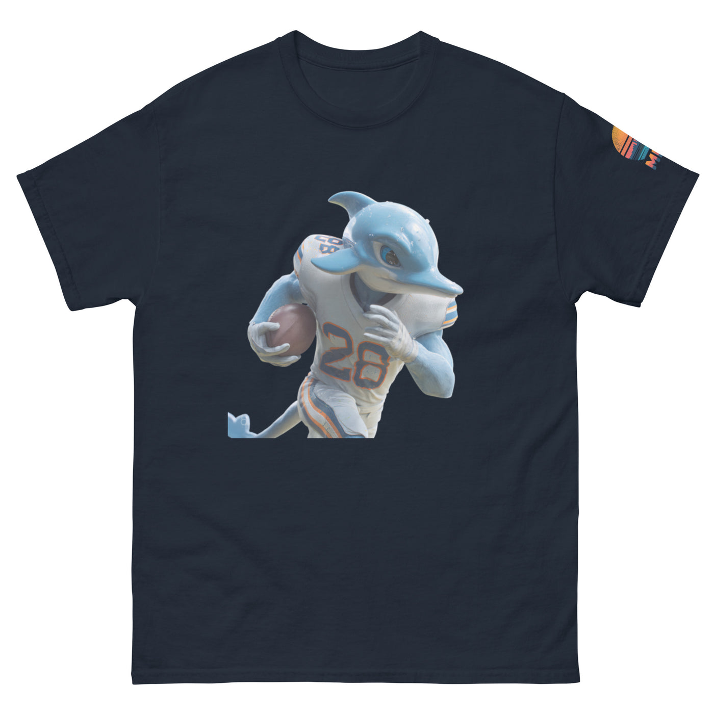 Dolphin 1 M Unisex classic tee Navy