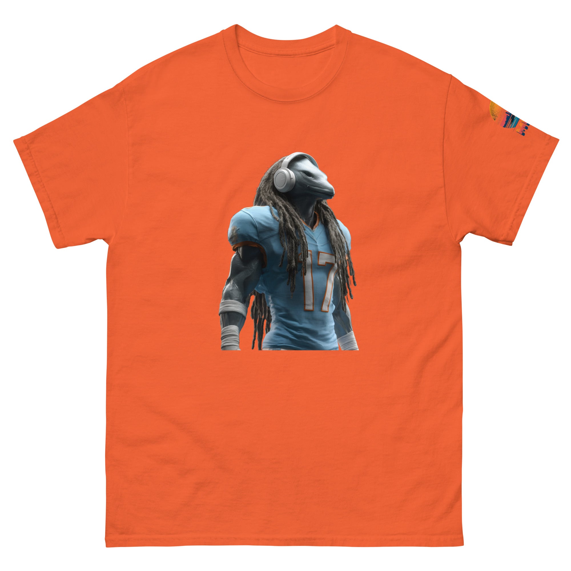 Dolphin 6 M Unisex classic tee Orange